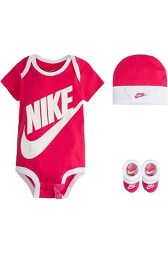 nike sportswear babyuitzet futura logo (set, 3-delig) rood