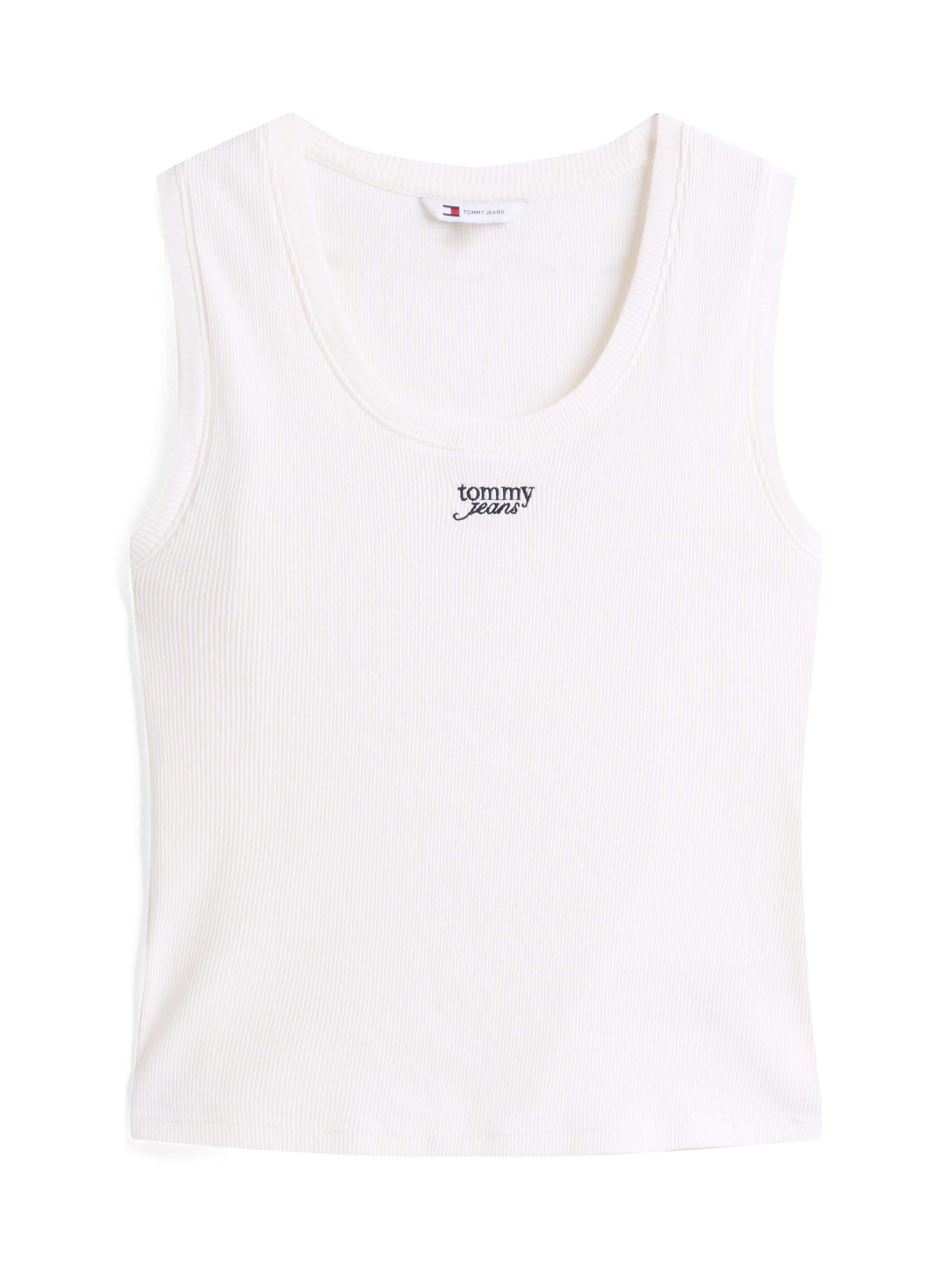 TOMMY JEANS Tanktop TJW SLIM SCRIPT RIB TANK TOP