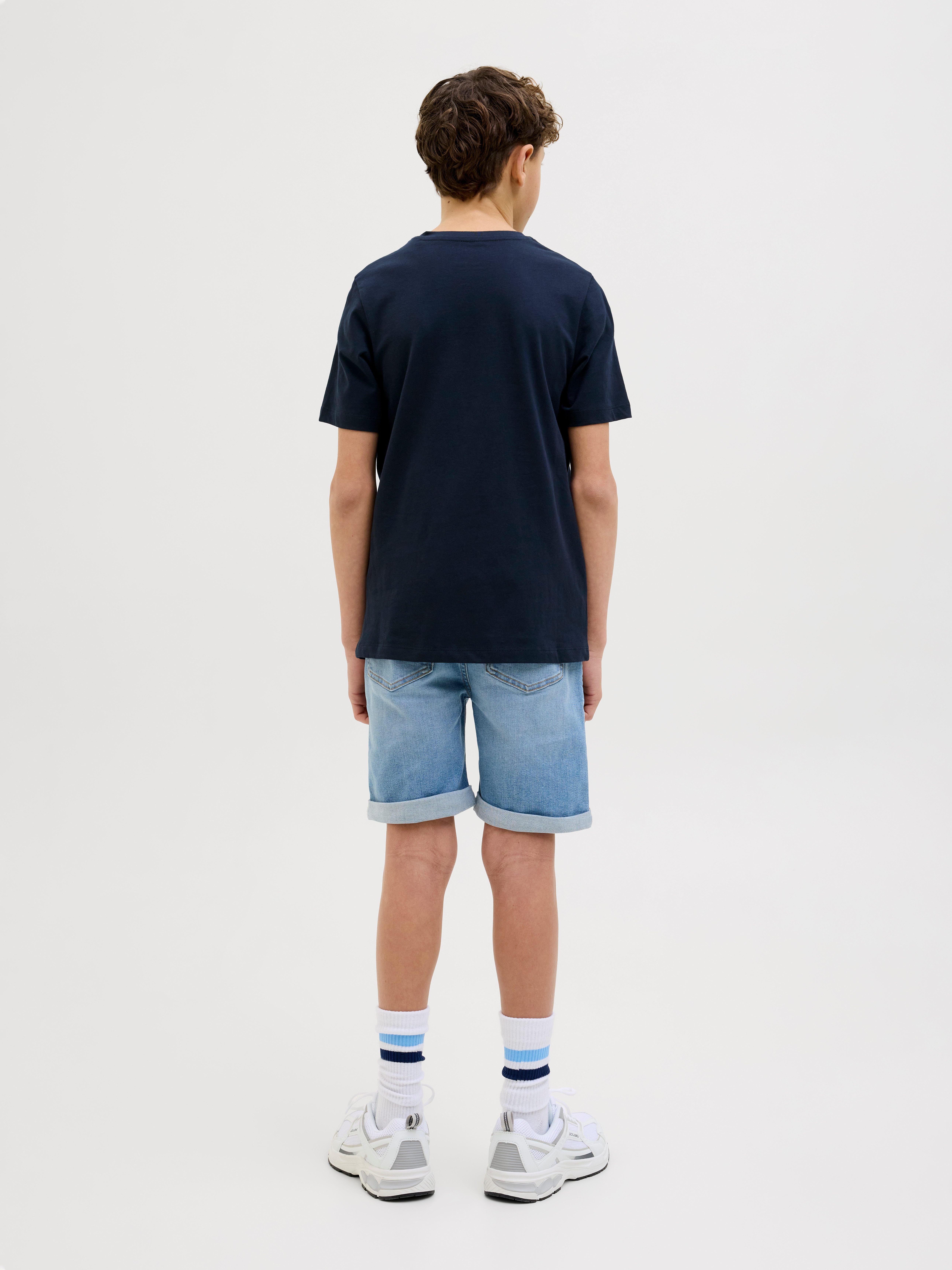 Jack & Jones Junior T-shirt JJHAWAII SHAPE TEE SS CREW NECK JNR
