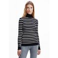tommy hilfiger coltrui th ess cable roll-nk sweater ls blauw