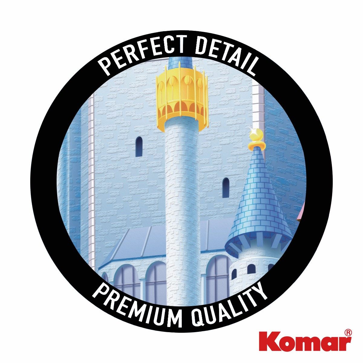 Komar Kinderbehang Disney Princess Cinderella Castle (1 stuk)