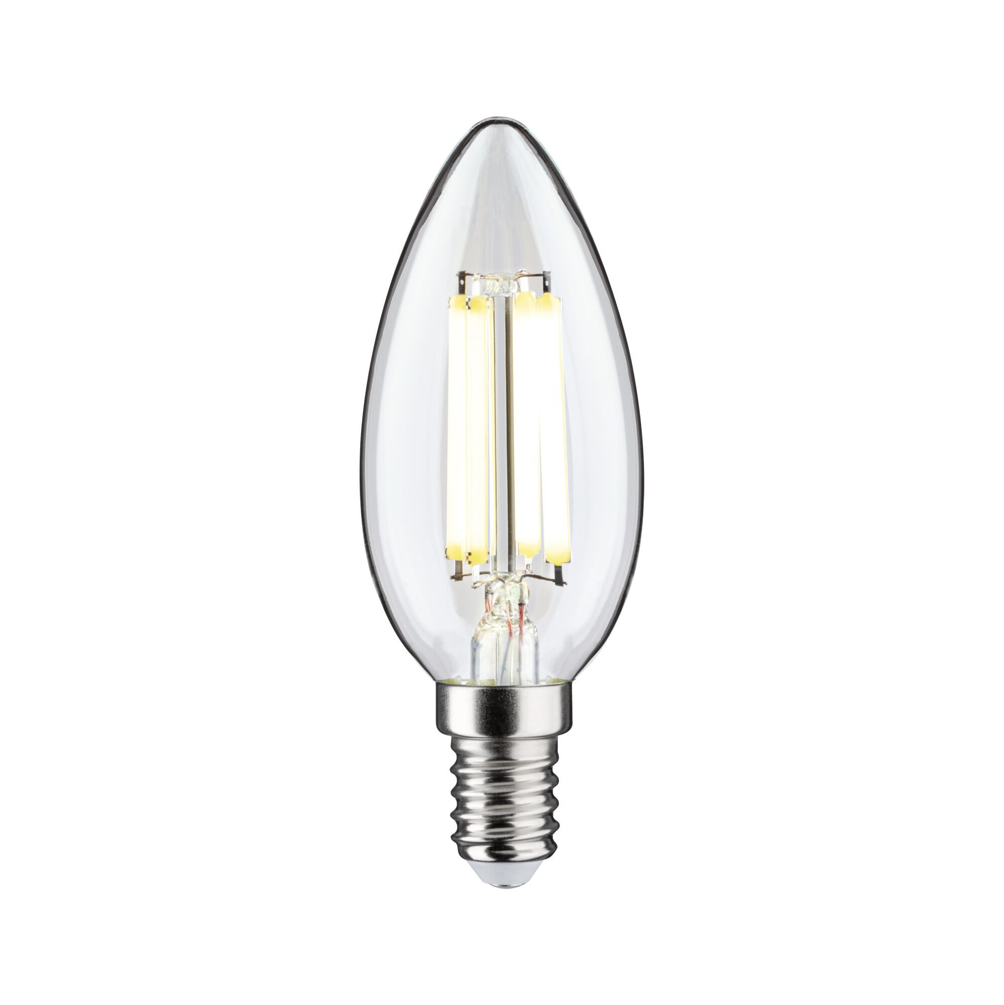 Paulmann Led-verlichting Eco-Line filament 230V LED kaars E14 1-set 525lm 2,5W 4000K helder (1 stuk)