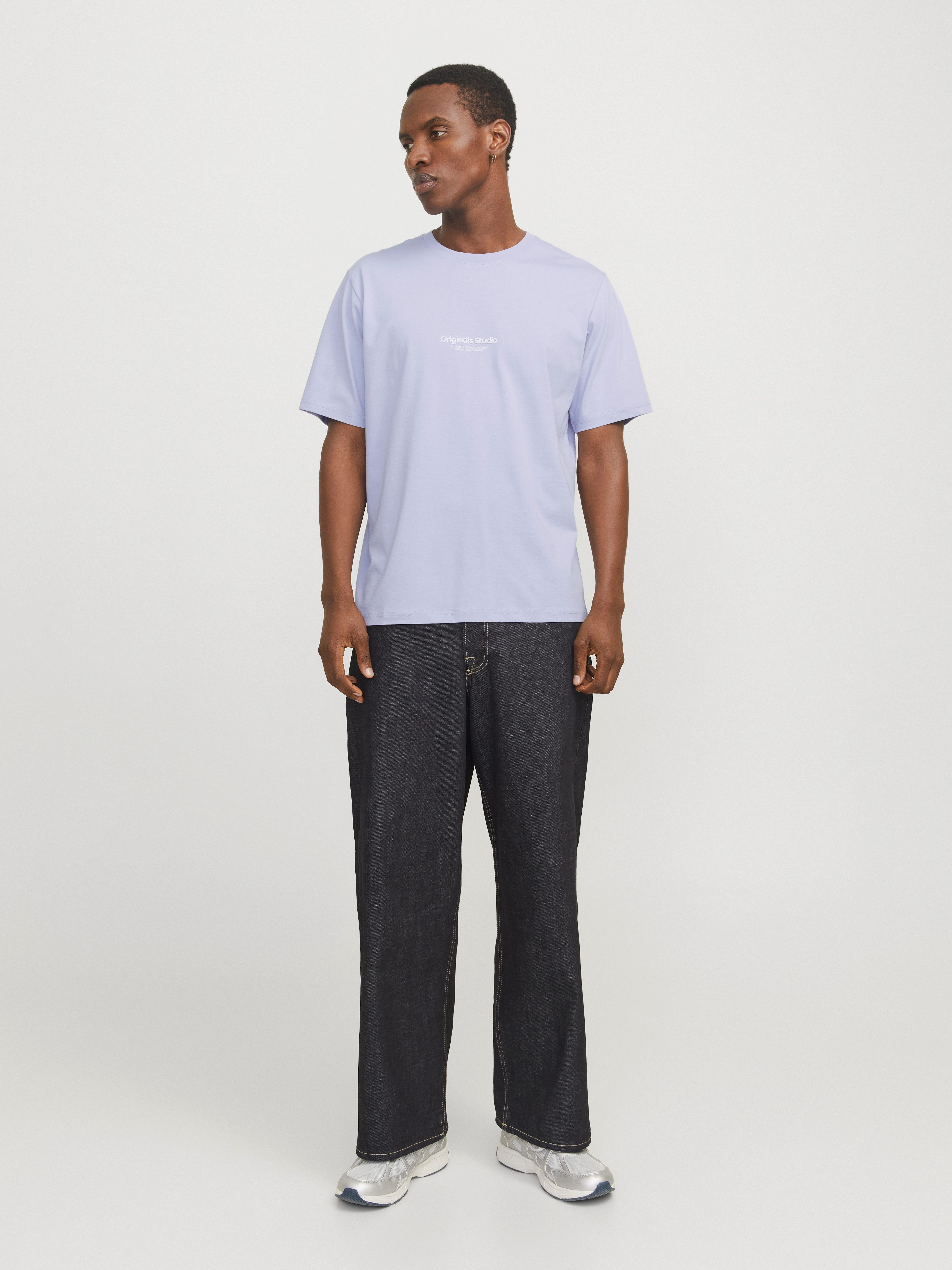 Jack & Jones Shirt met ronde hals JORVESTERBRO TEE SS CREW NECK NOOS