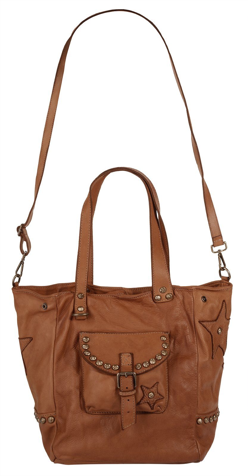 Samantha Look Shopper echt leer, made in italy