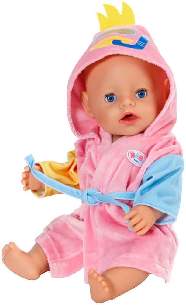 Baby Born Poppenkleding Bademantel, 43 cm