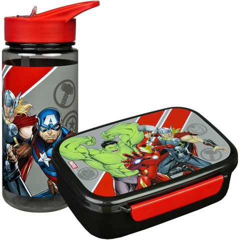 Scooli Lunchbox Avengers (set, 2-delig)