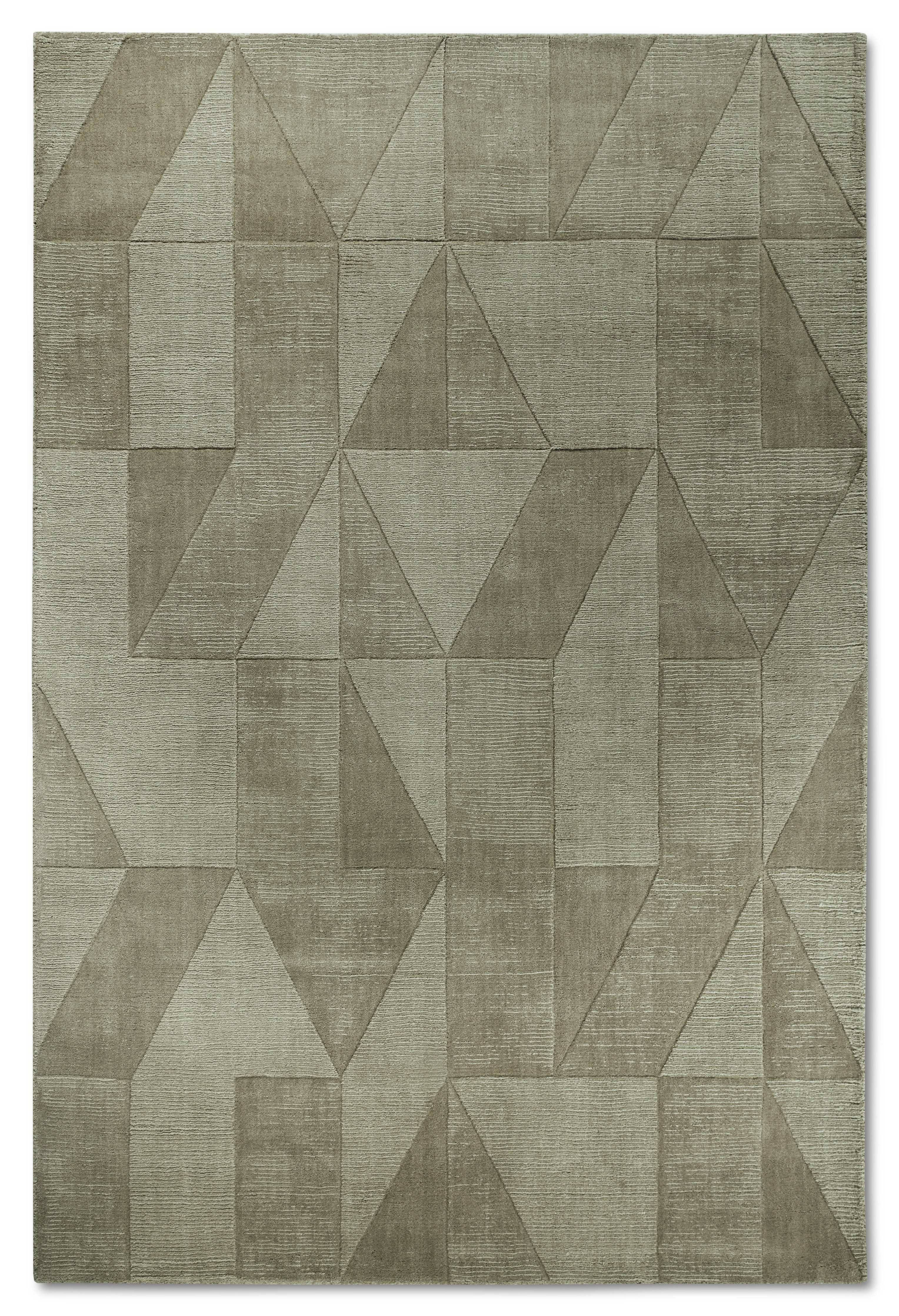 Villeroy & Boch Wollen kleed Ursule Loper, handgeweven, wol, natuur, woonkamer, geometrie, boho