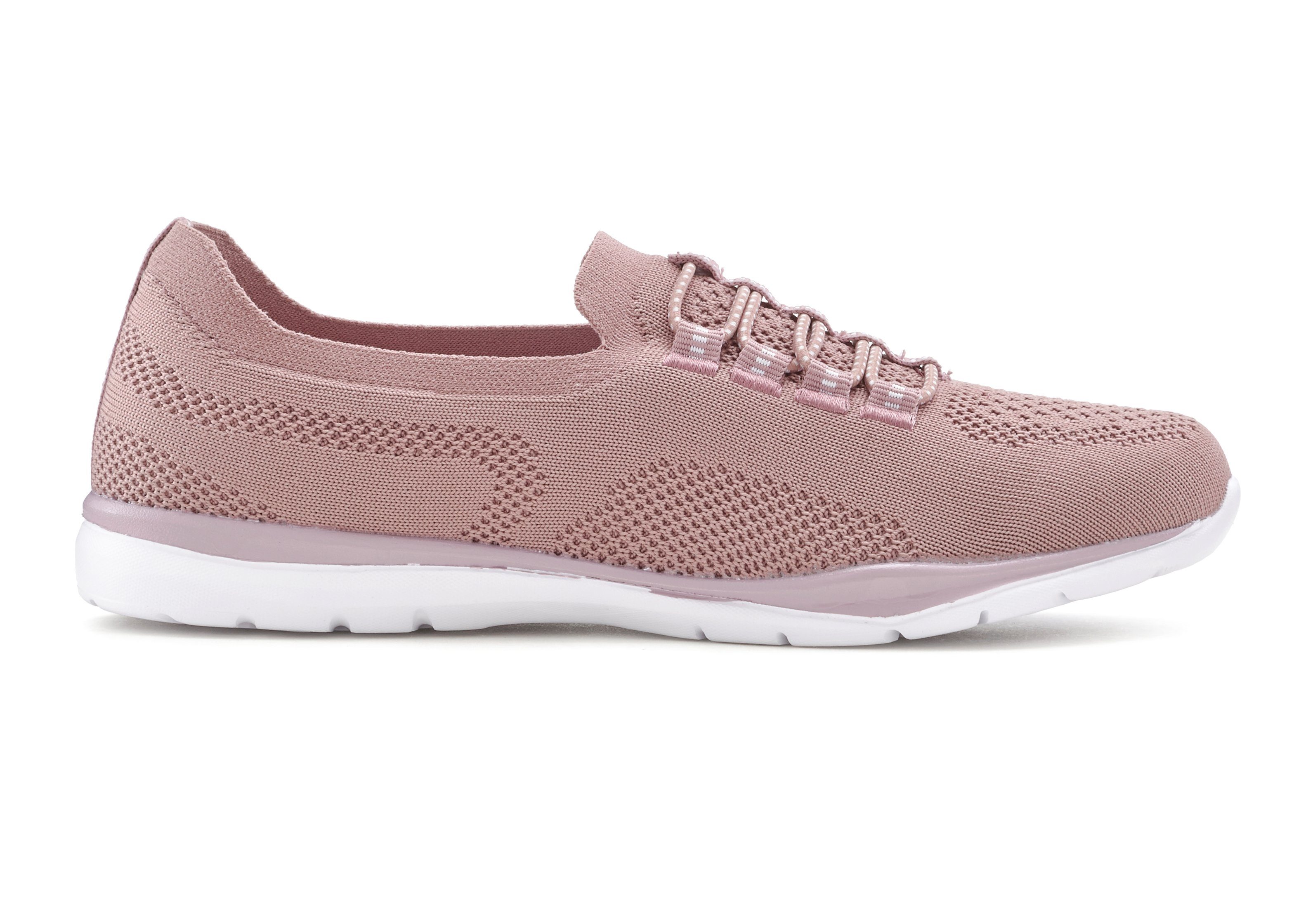 Lascana Sneakers Slippers, lage schoenen, om in te schieten, licht meshmateriaal VEGAN