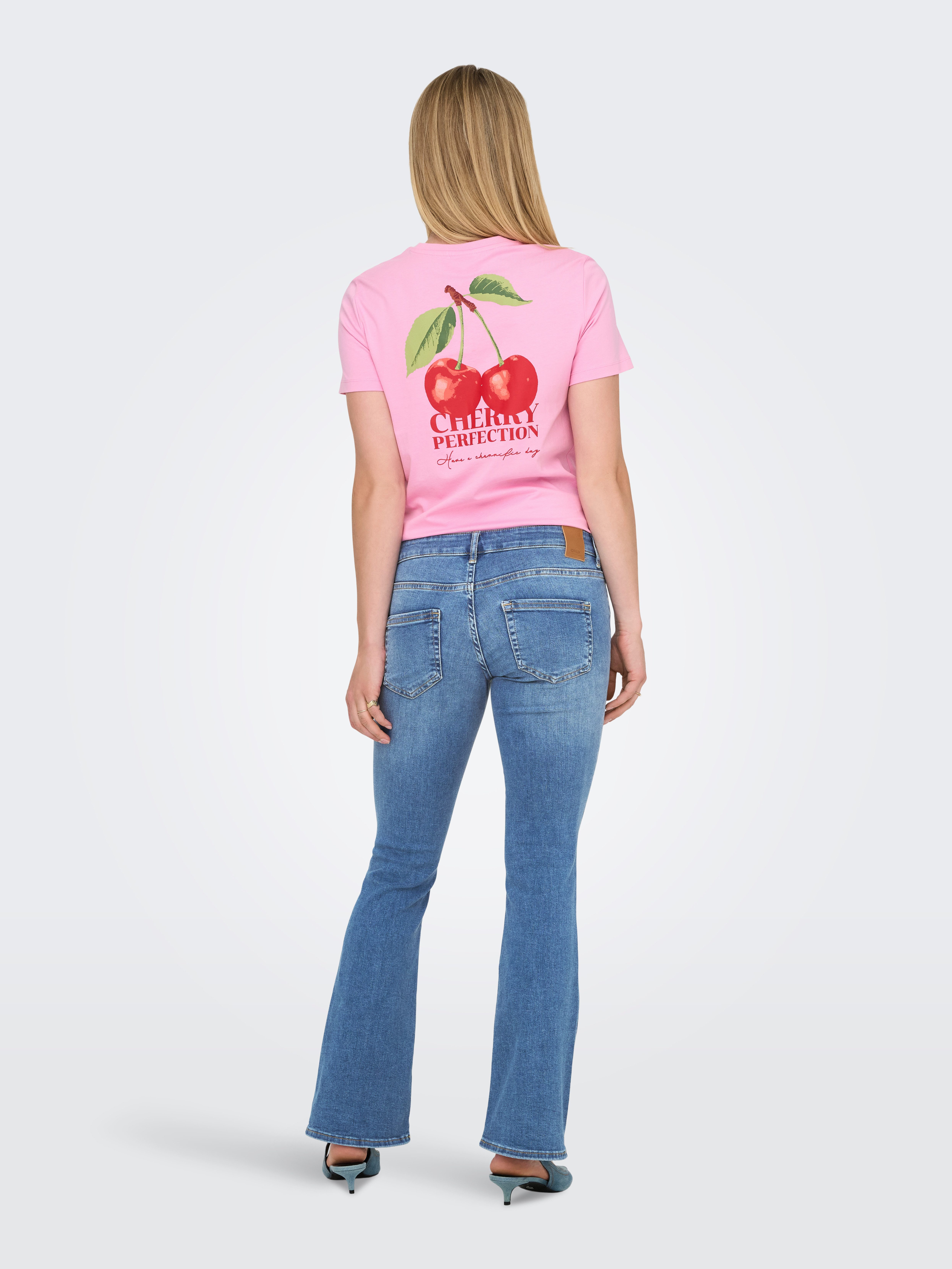 ONLY MATERNITY Zwangerschapsjeans OLMBLUSH MID FLARED REA1319 NOOS