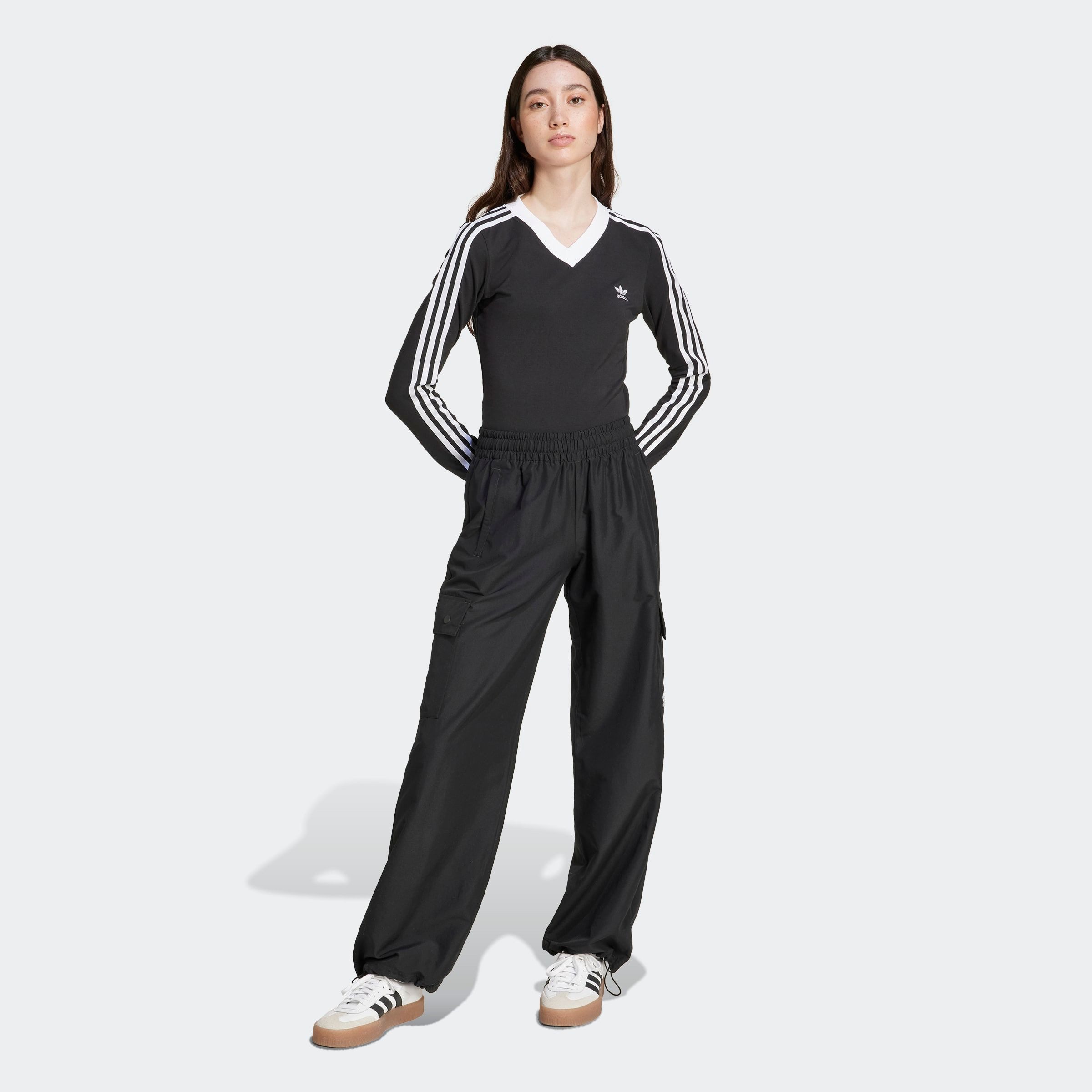 adidas Originals Shirt met lange mouwen V-NECK LS