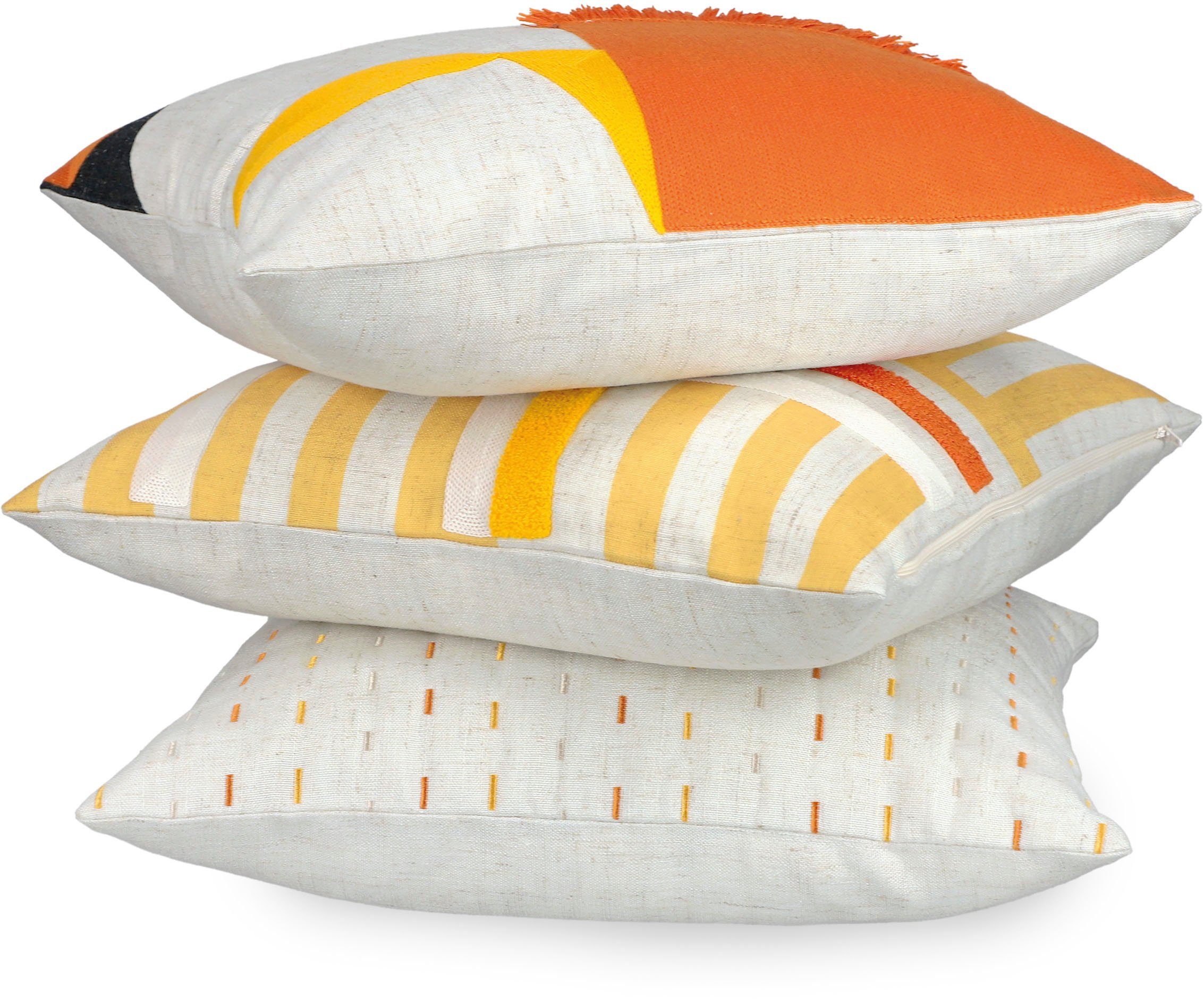 Tom Tailor Kussenhoes Summer Shapes (1 stuk)