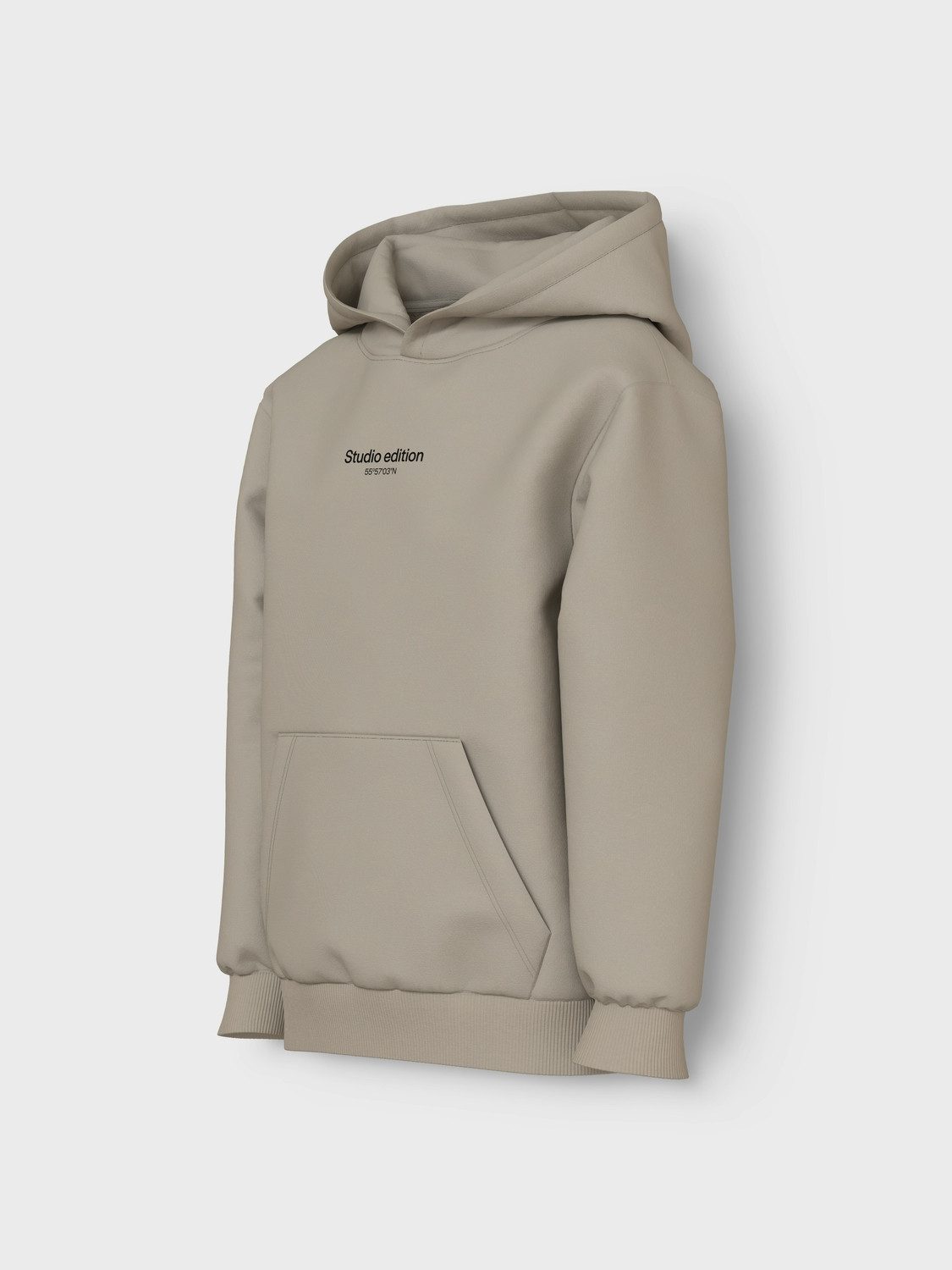 Name It Sweatshirt NKMBRODY LS NREG SWEAT WH BRU NOOS