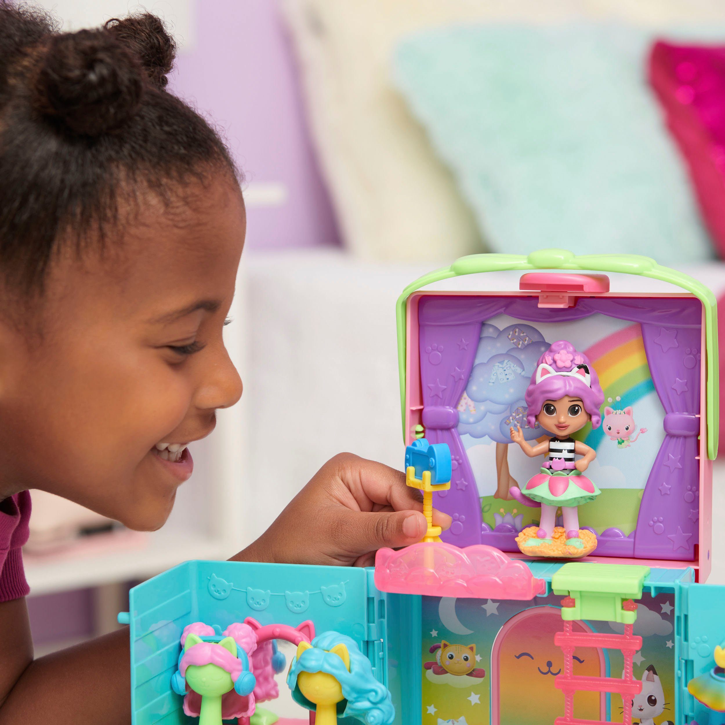 Spin Master Speelwereld Gabby's Dollhouse – Rainbow Closet kledingkast