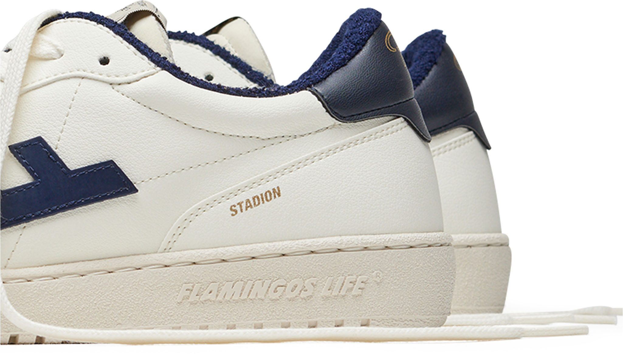 MUSTANG Sneakers STADION vegan sneakers, bovenmateriaal van 68% maïsrestanten