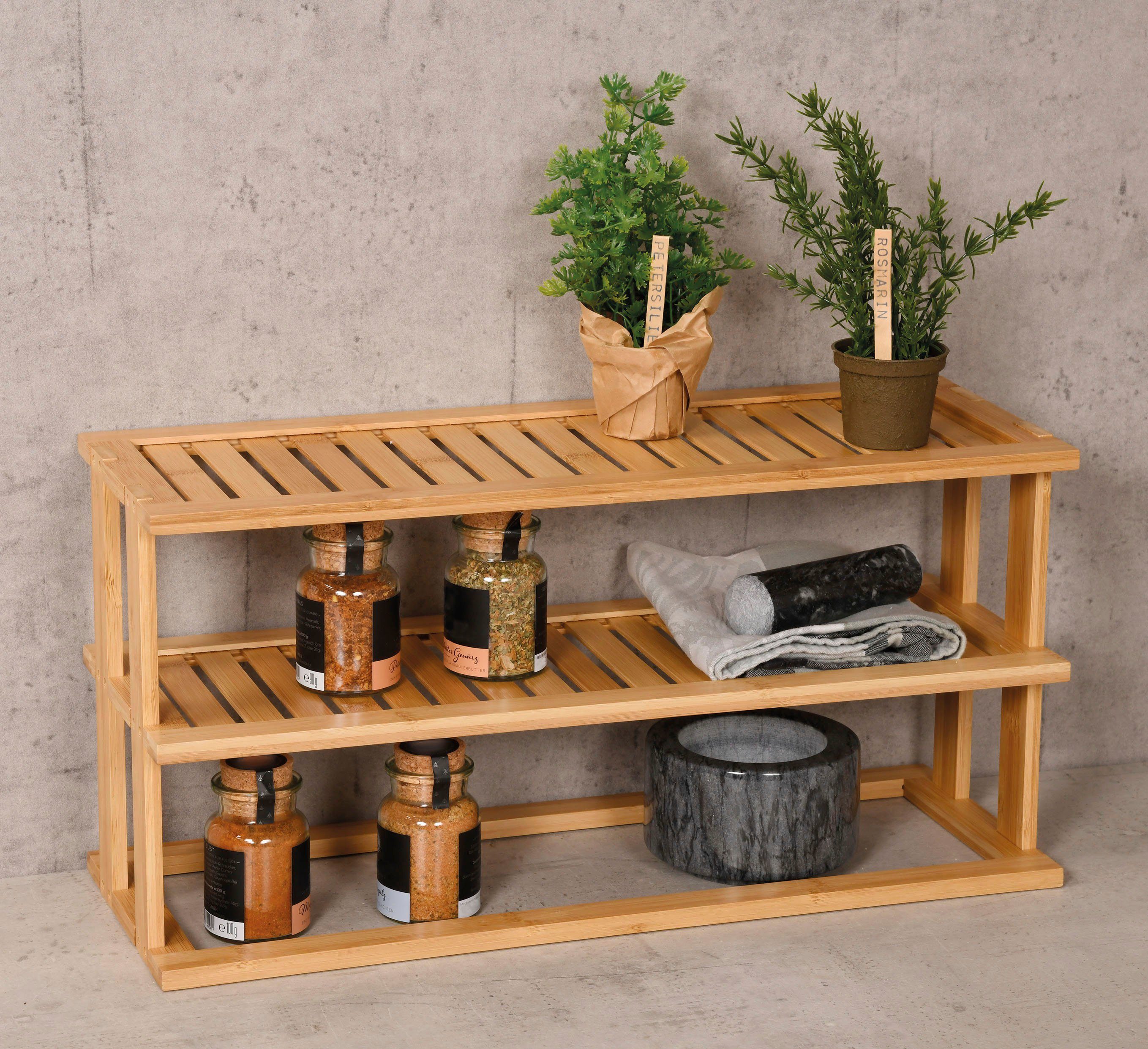 KESPER for kitchen & home Stellingkast uit 100% fsc®-gecertificeerd hout (1 stuk)