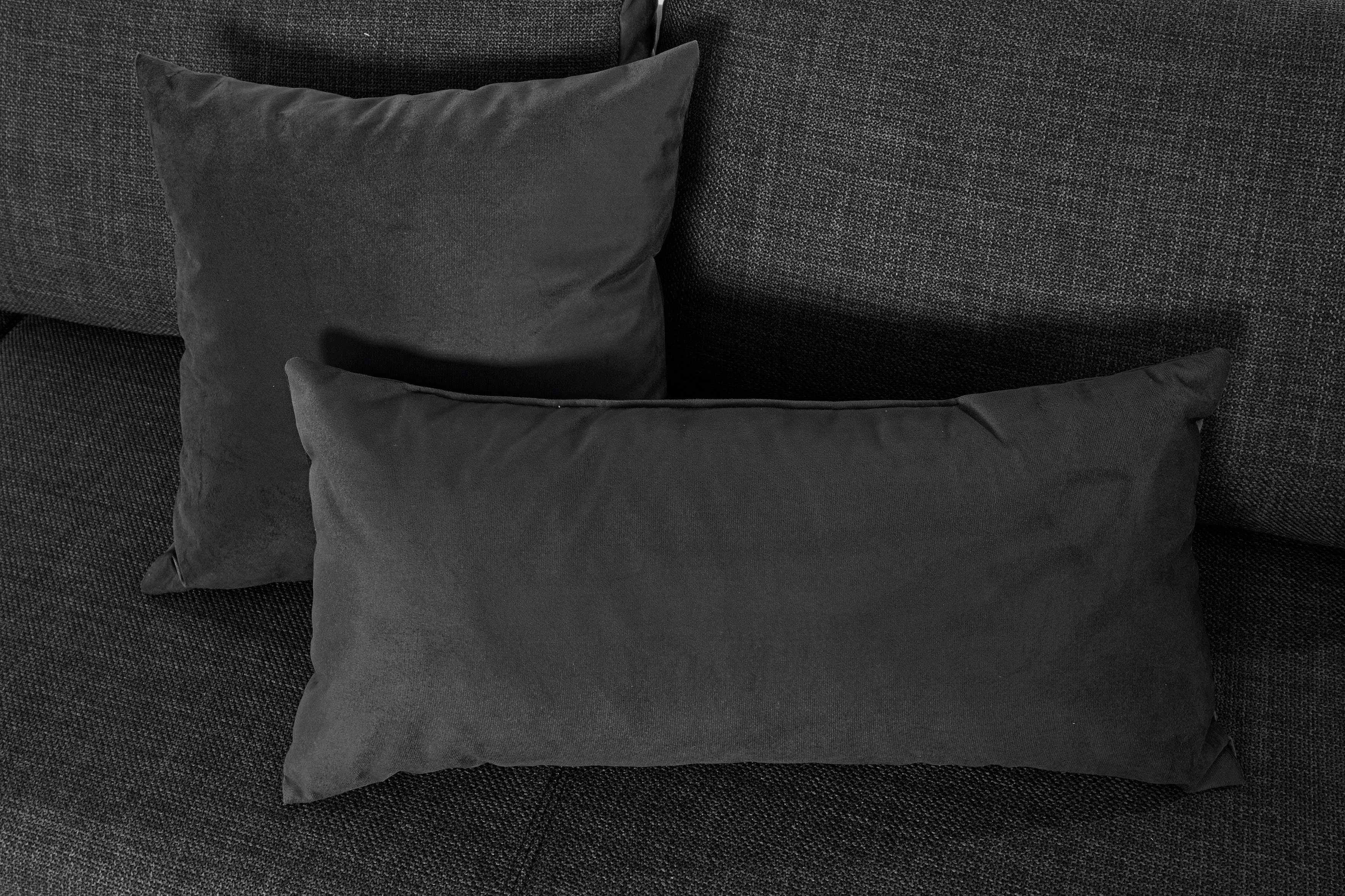 Home affaire Hoekbank Win, L-vorm, breedte 285cm naar keuze met slaapfunctie en bedkist