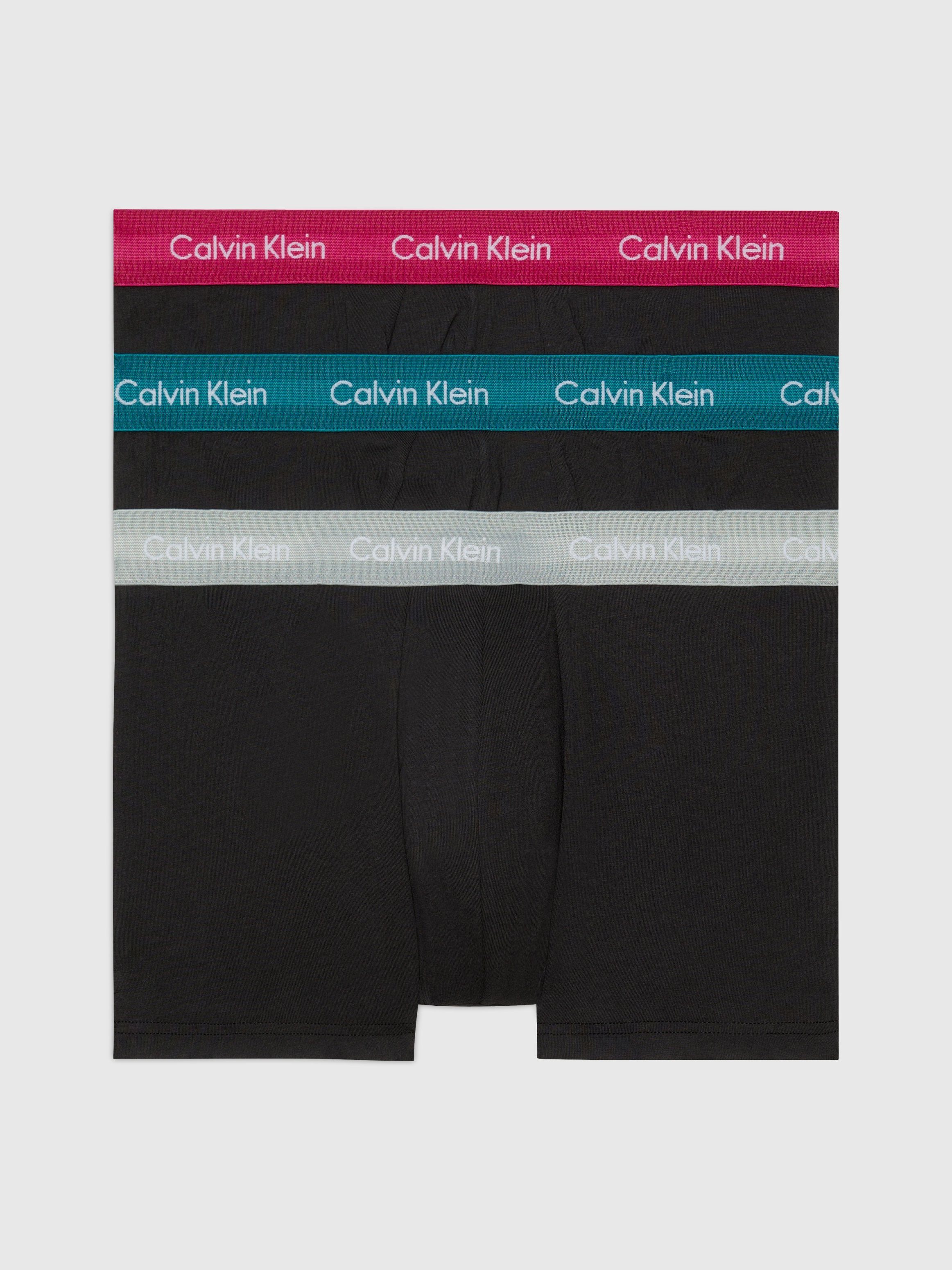 Calvin Klein Underwear Boxershort met band met label in een set van 3 stuks