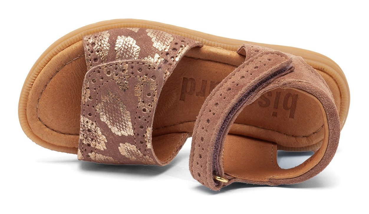 Bisgaard Sandalen Andrea Breedte: normaal , feestdagsschoen, meisjes schoen met klittenband, maat sjabloon te downloaden