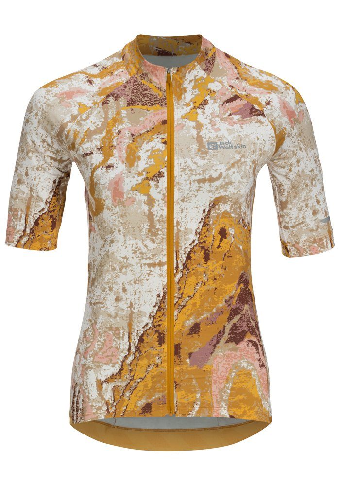 Jack Wolfskin Fietsjack GRAVEX PRINTED FZ S/S W