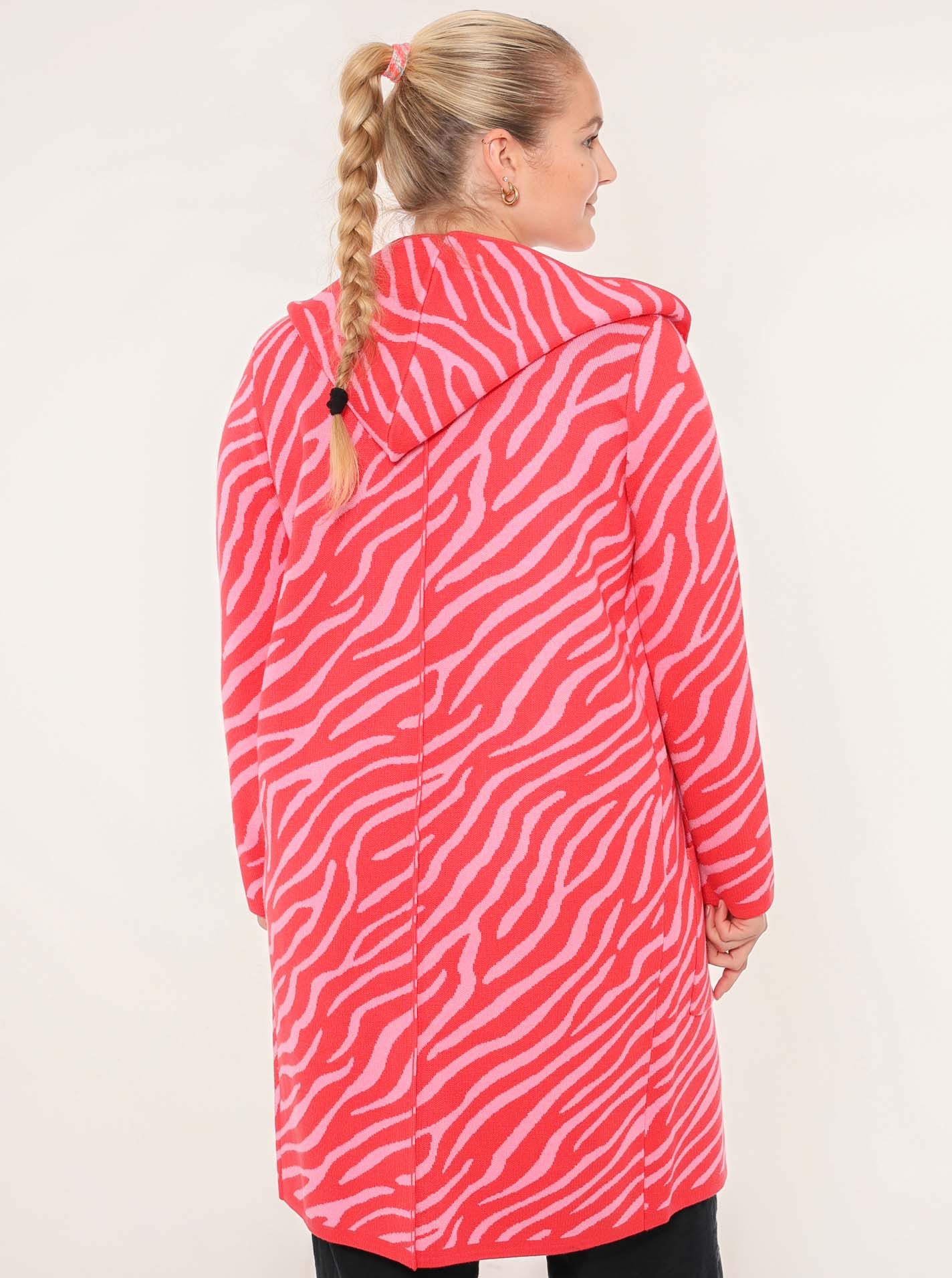 Zwillingsherz Vest Cardigan "Zebra"