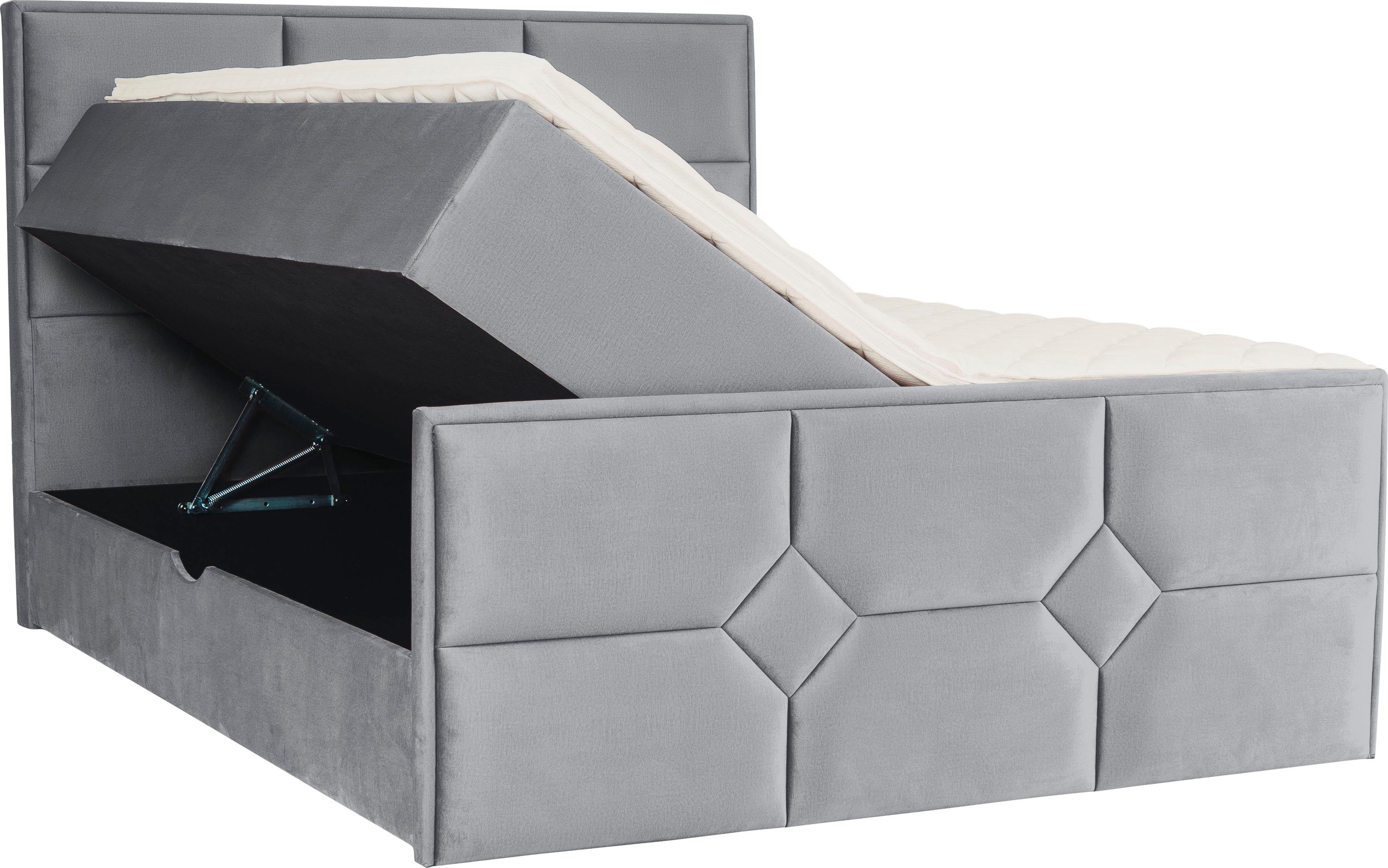 Leonique Boxspring Ambre met pocketveringsmatras