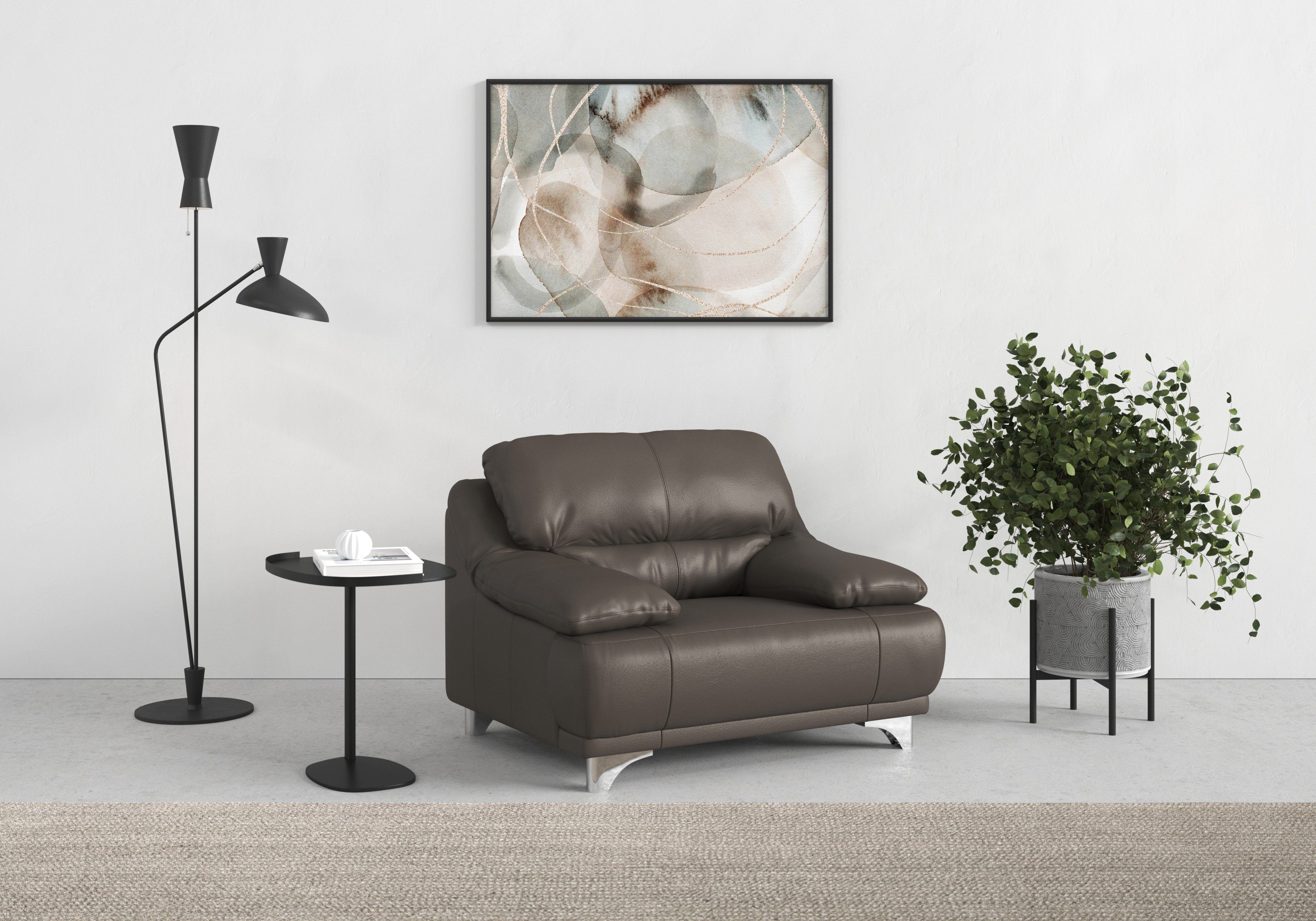 COTTA Fauteuil Maranello (1 stuk) fauteuils bruin