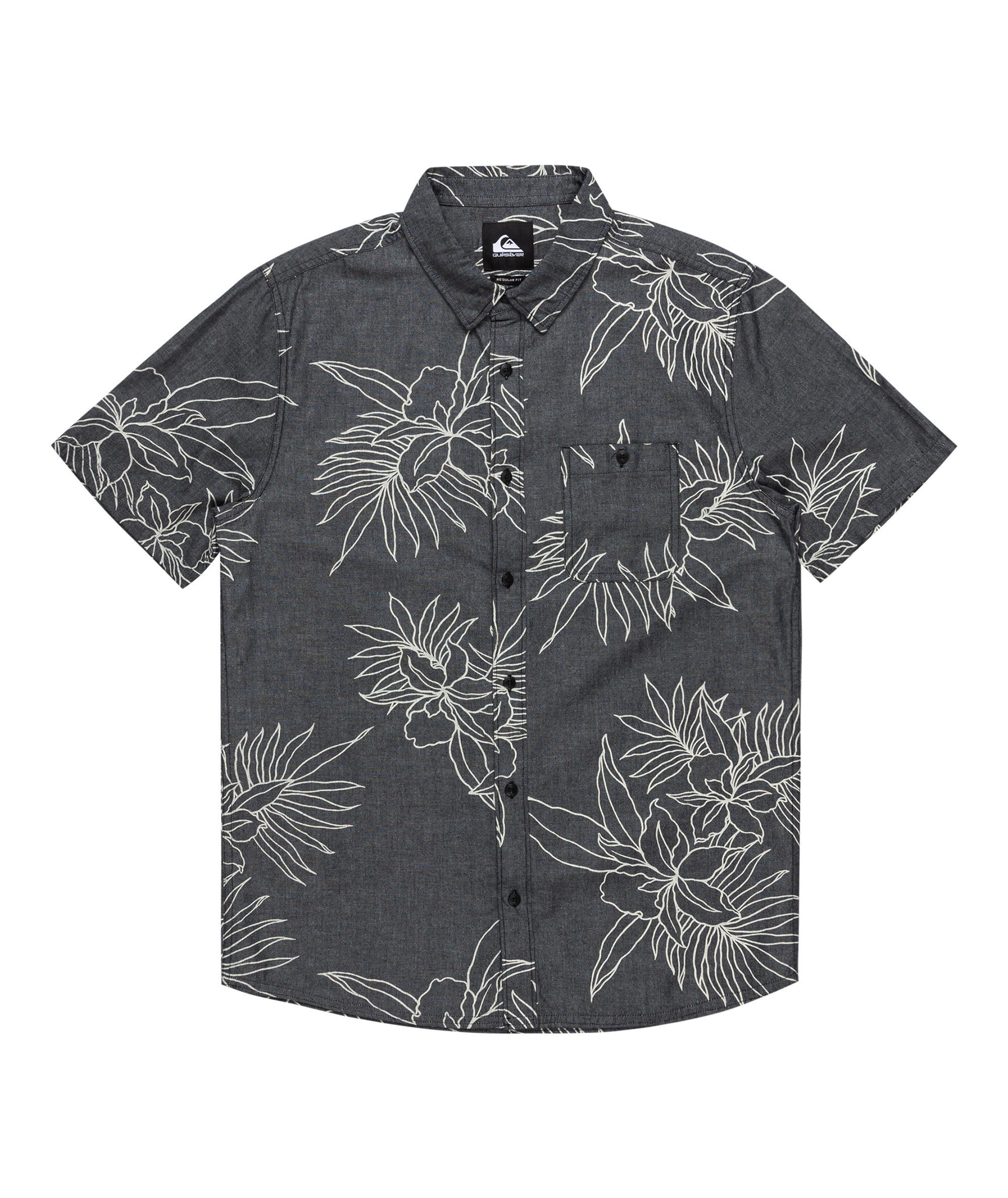 Quiksilver Overhemd met korte mouwen GAWANHILL SHORT SLEEVE