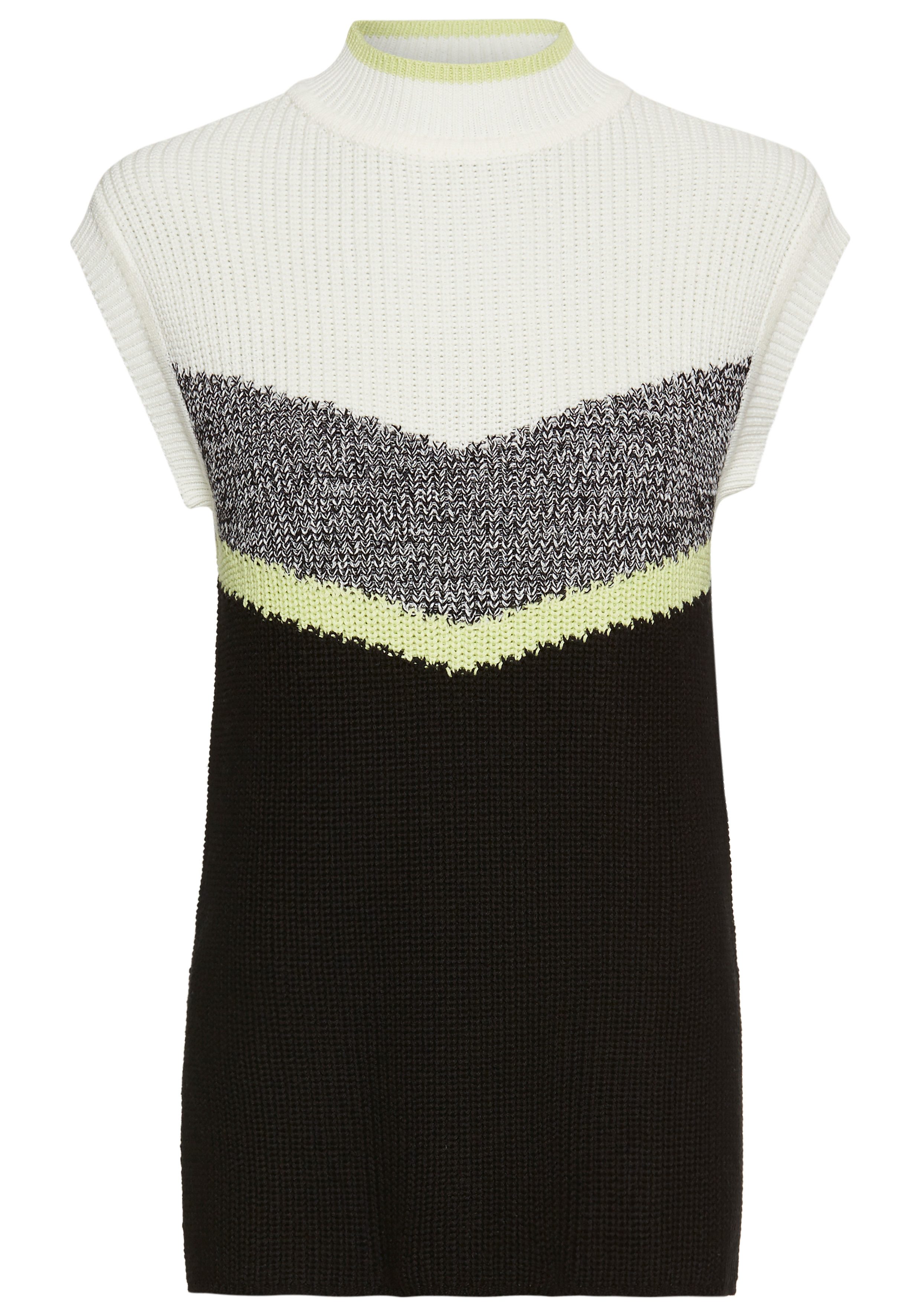 Laura Scott Slip-over met meerkleurig streepdessin