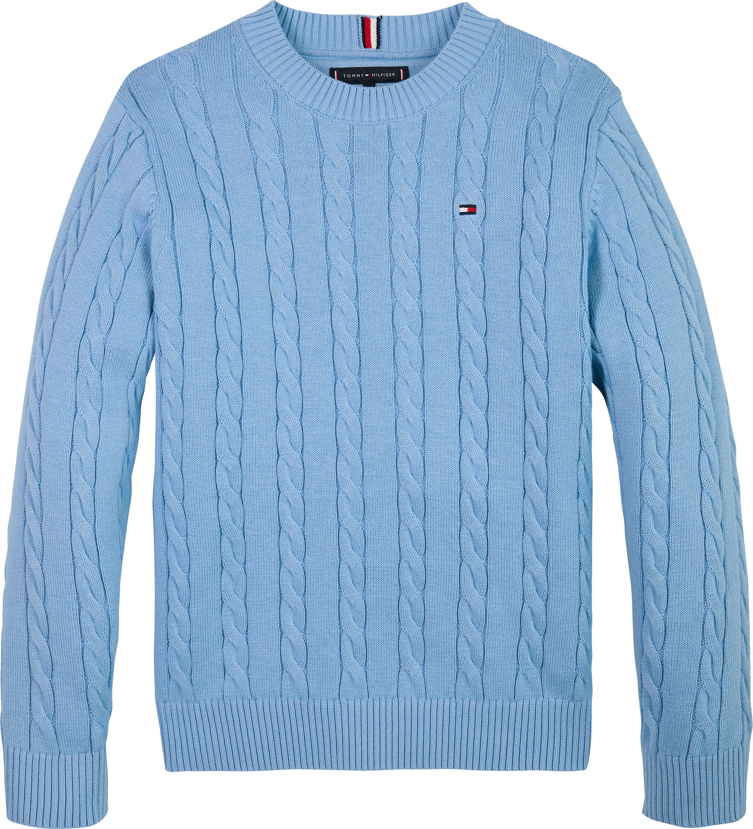 Tommy Hilfiger Gebreide trui COTTON CABLE SWEATER