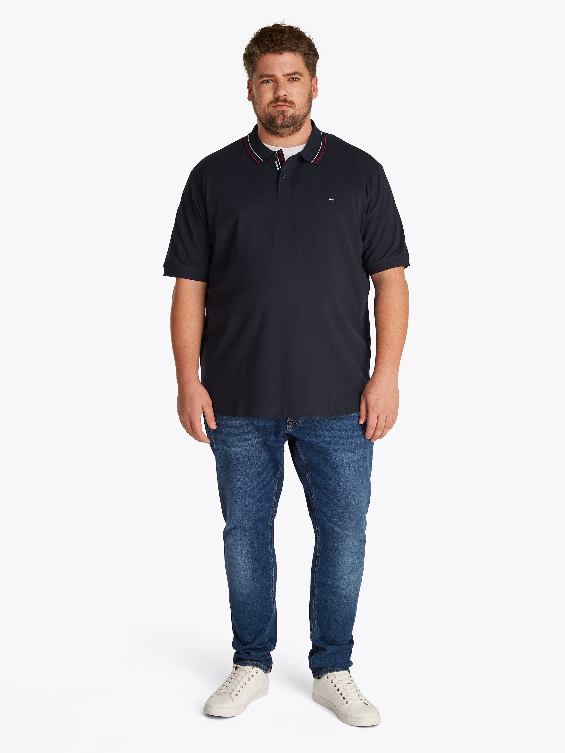 Tommy Hilfiger Poloshirt BT-PLACKET INTEREST REG POLO-B
