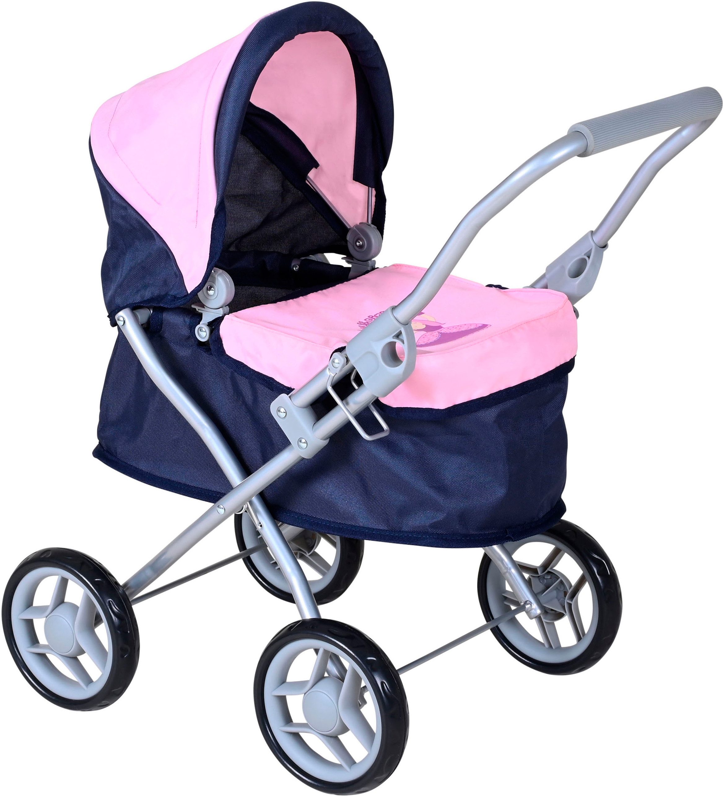 Knorrtoys® Poppenwagen Mini Lili - princess blue