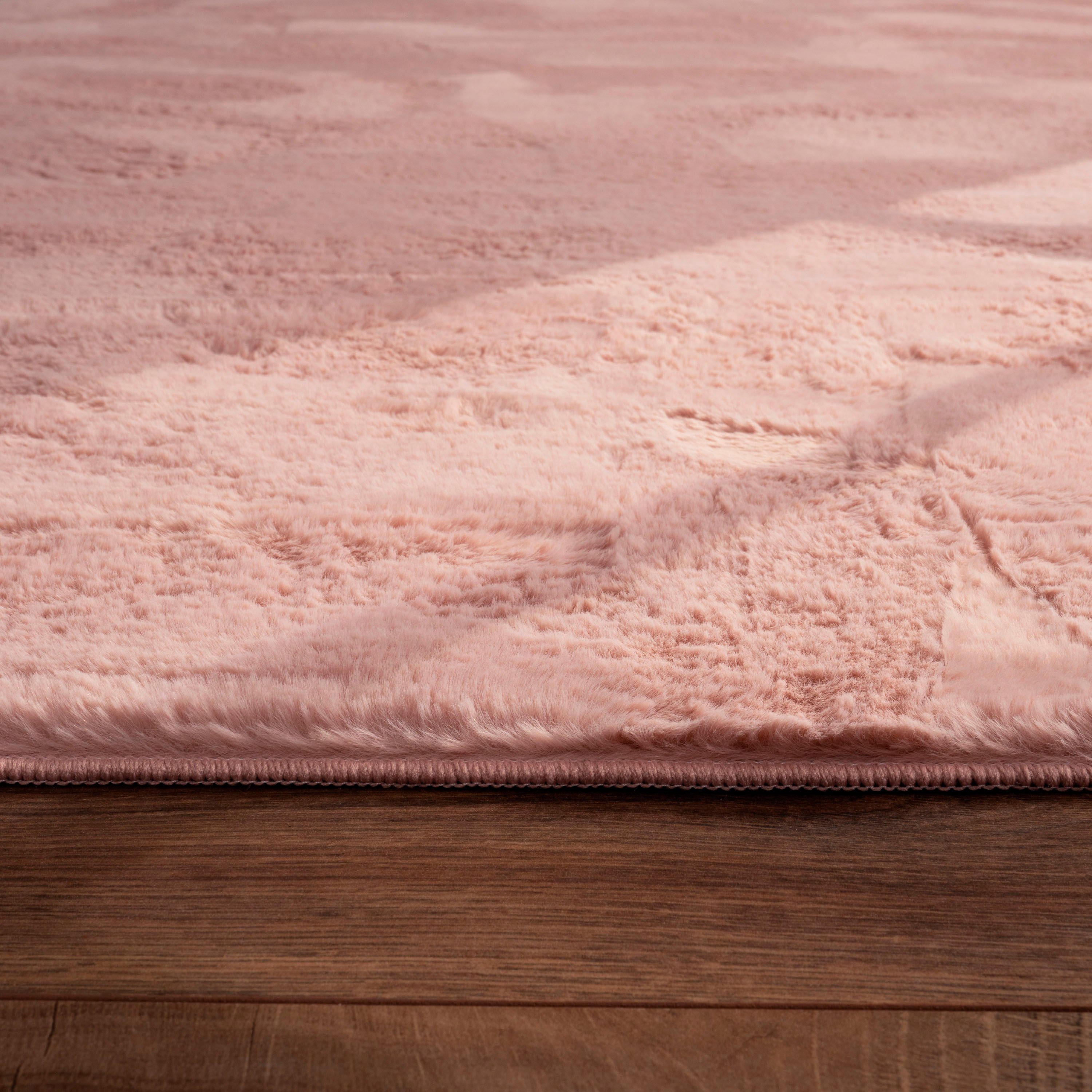 Paco Home Vachtvloerkleed Imitatiebont Soft 380 Lange pool, heerlijk zacht vloerkleed - bijzonder zacht, unikleuren