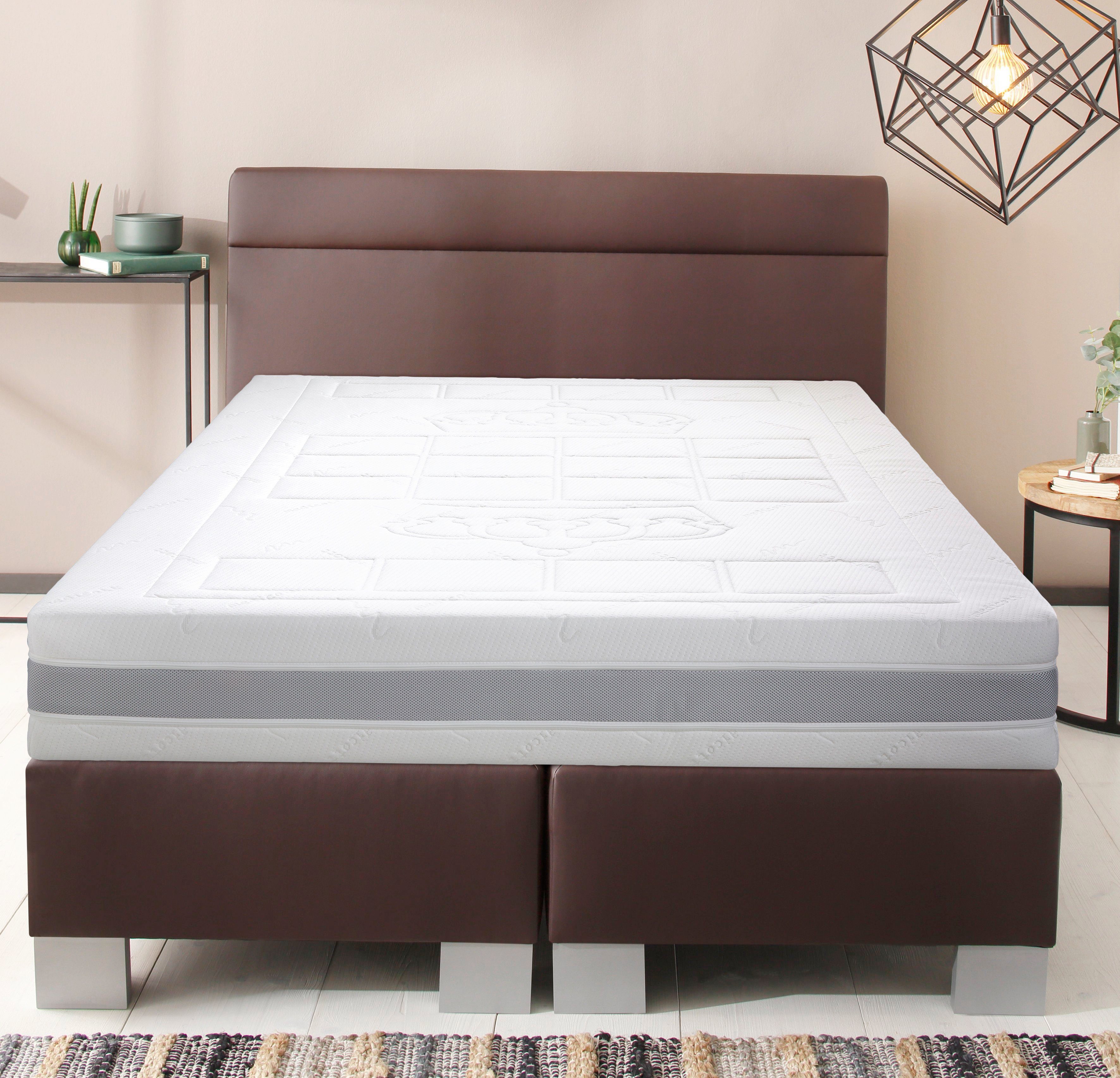 Malie Pocketveringsmatras Matras Koningin 7 zones pocketveringmatras 90x200cm & andere maten, matras h2, h3, h4, h5 hoogte 24 cm