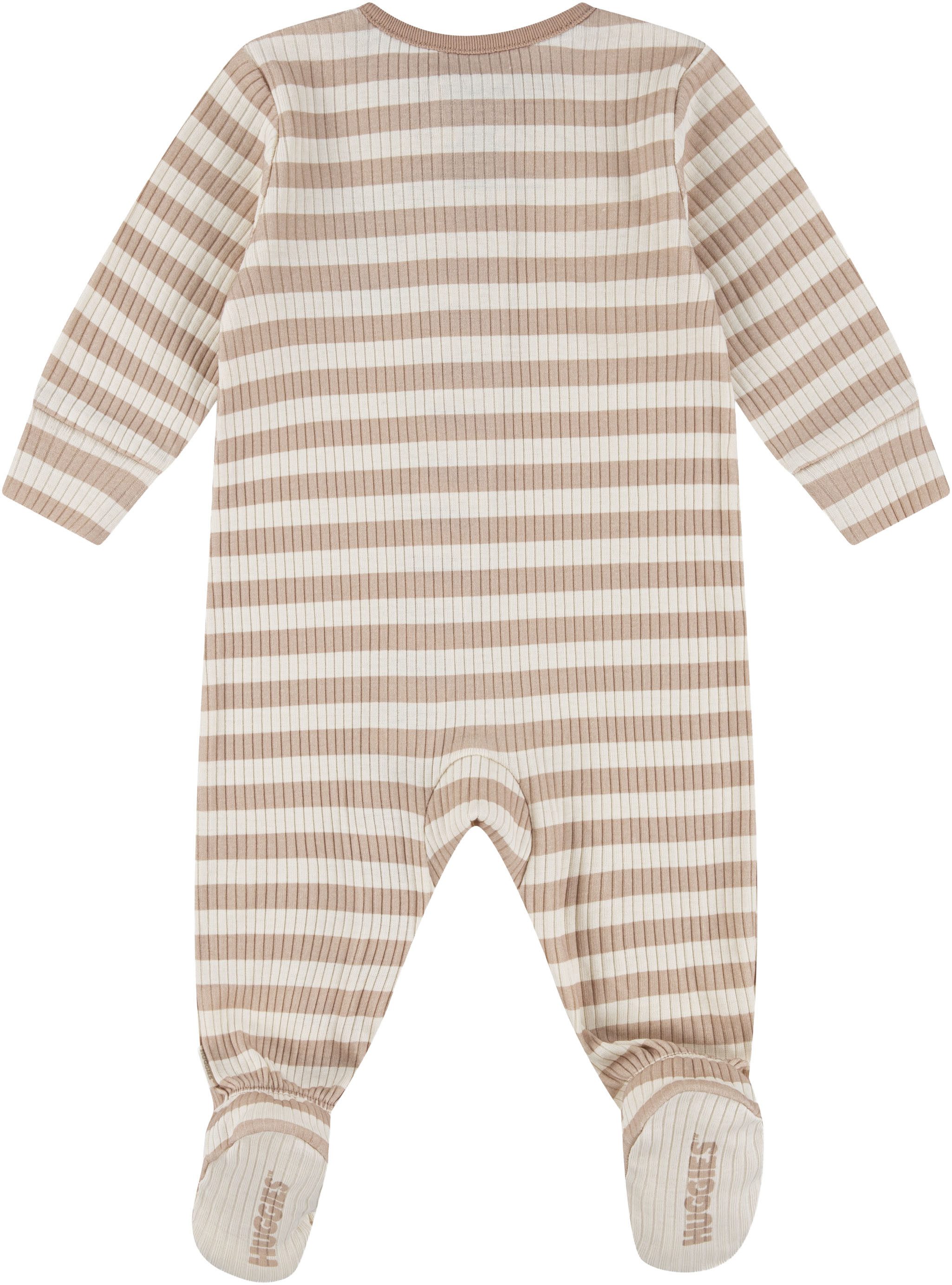 Slaaponesie HUGB FOOTED COVERALL met schattig berenborduurwerk