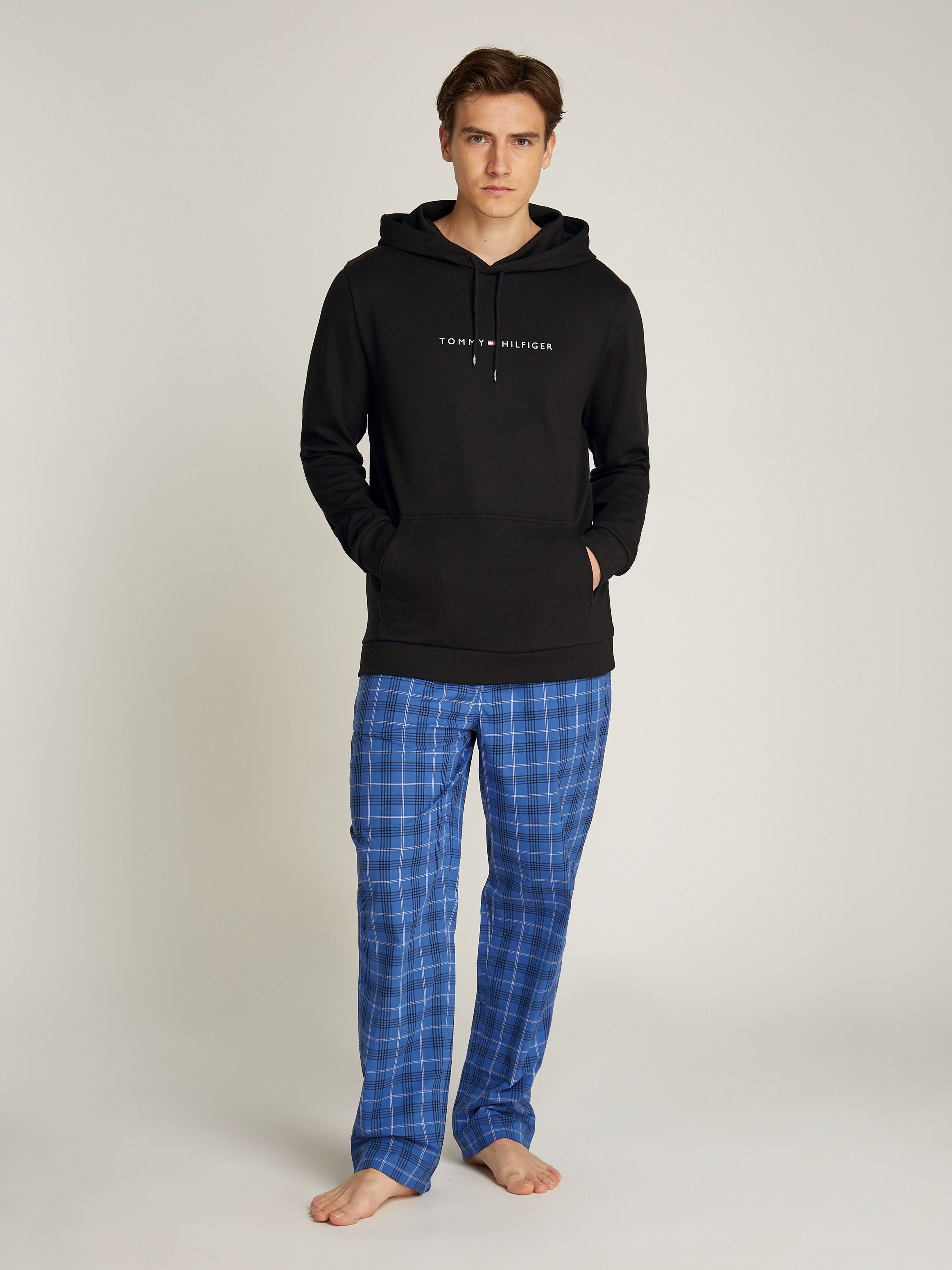 Tommy Hilfiger Underwear Hoodie OH HOODIE met kangoeroezak, logo-opdruk