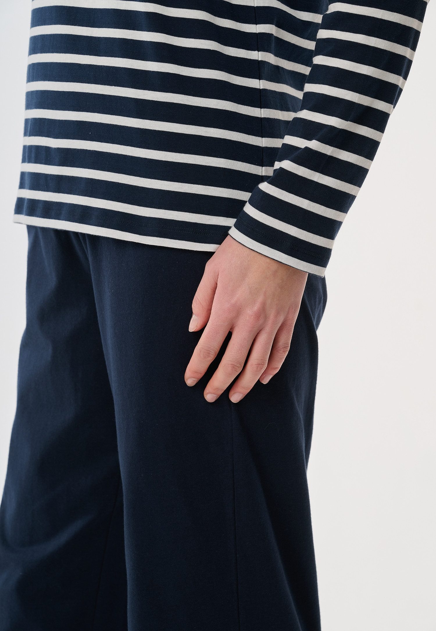 Schiesser Pyjama "Casual Essentials" met comfortabele boorden (2-delig)