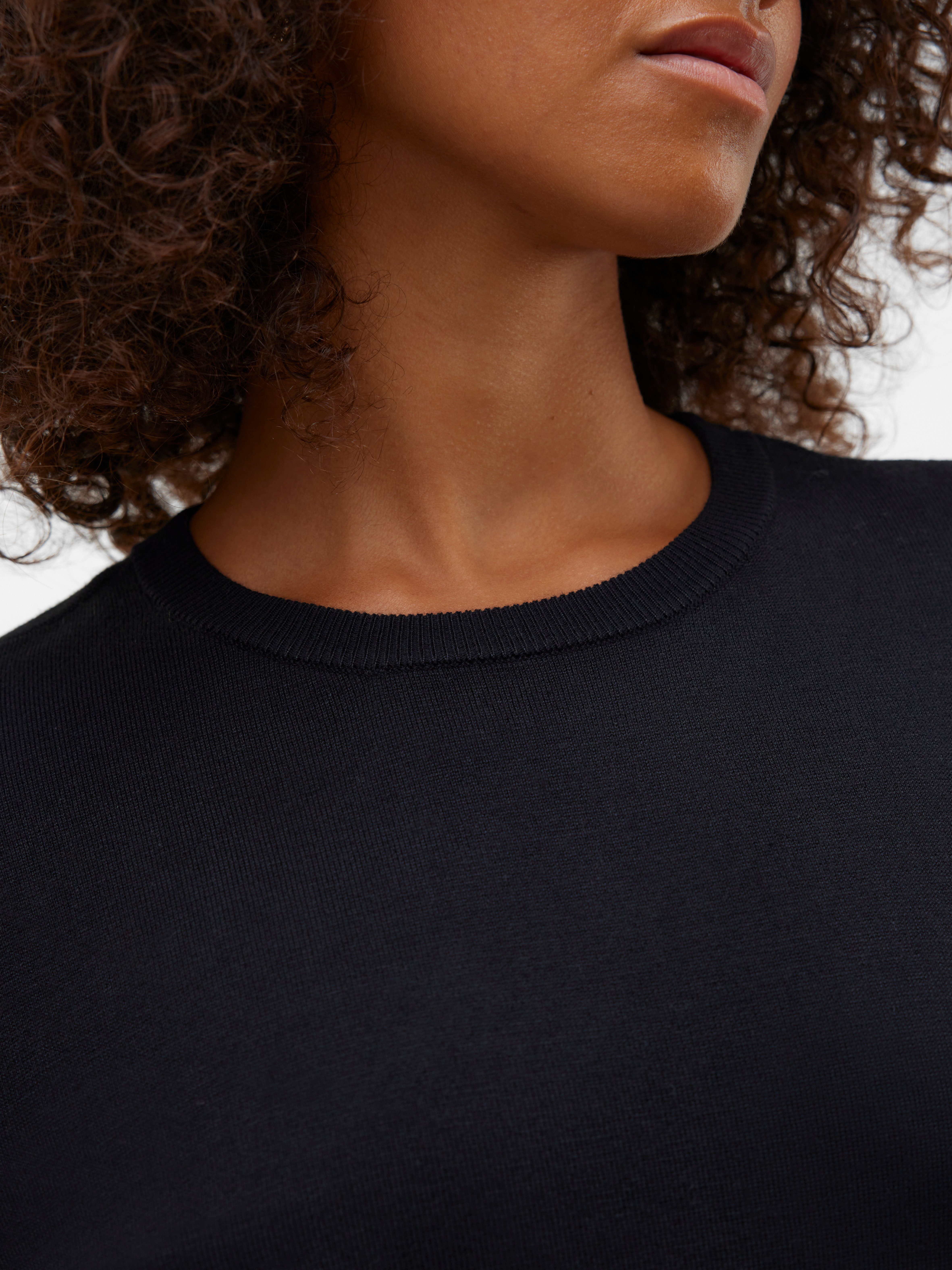 Vero Moda Trui met korte mouwen VMSILJE 2/4 O-NCK OVERSIZE PULL GA NOOS