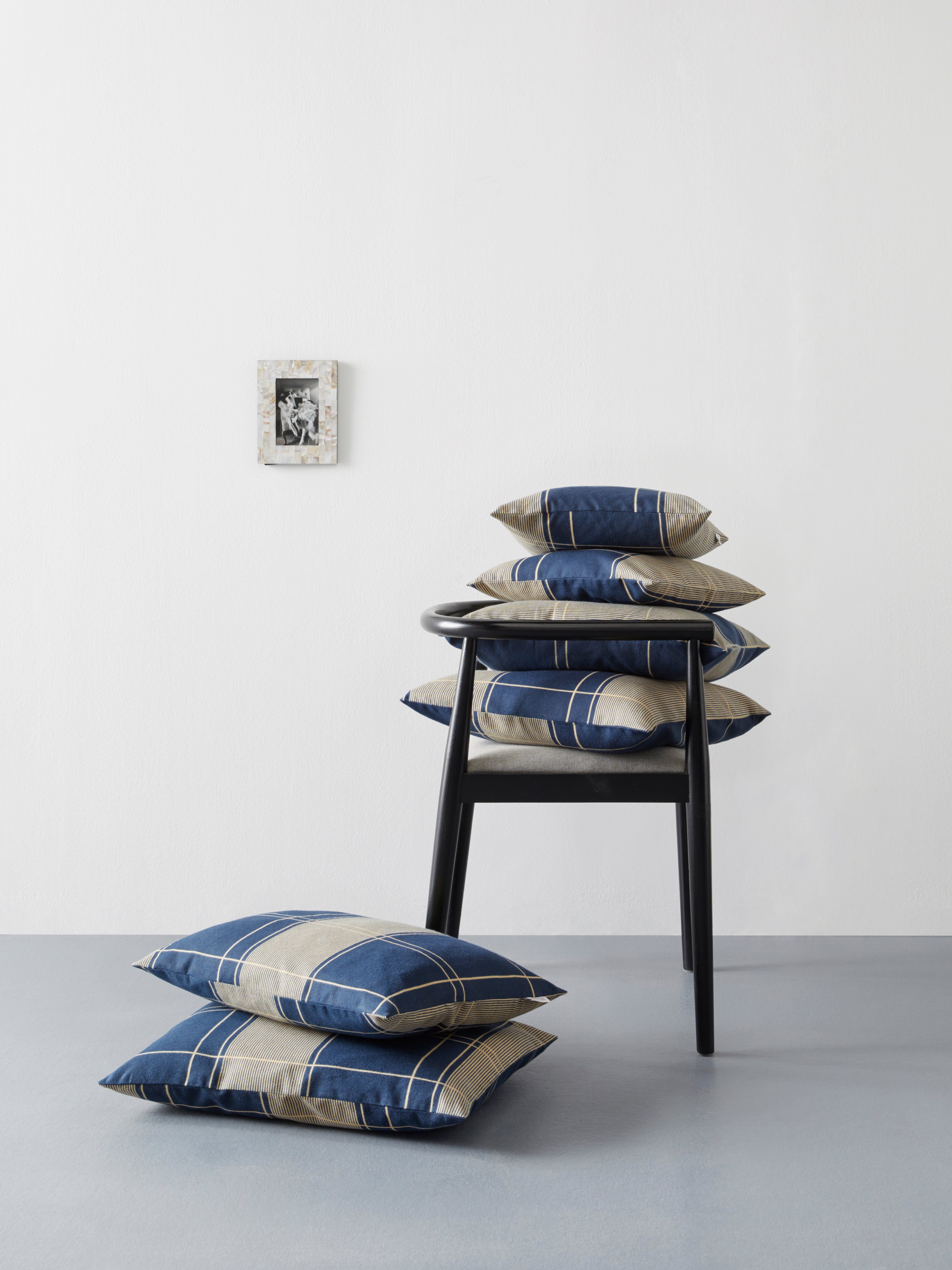 Guido Maria Kretschmer Home&Living Kussenovertrekken Marleen met geruit patroon (2 stuks)