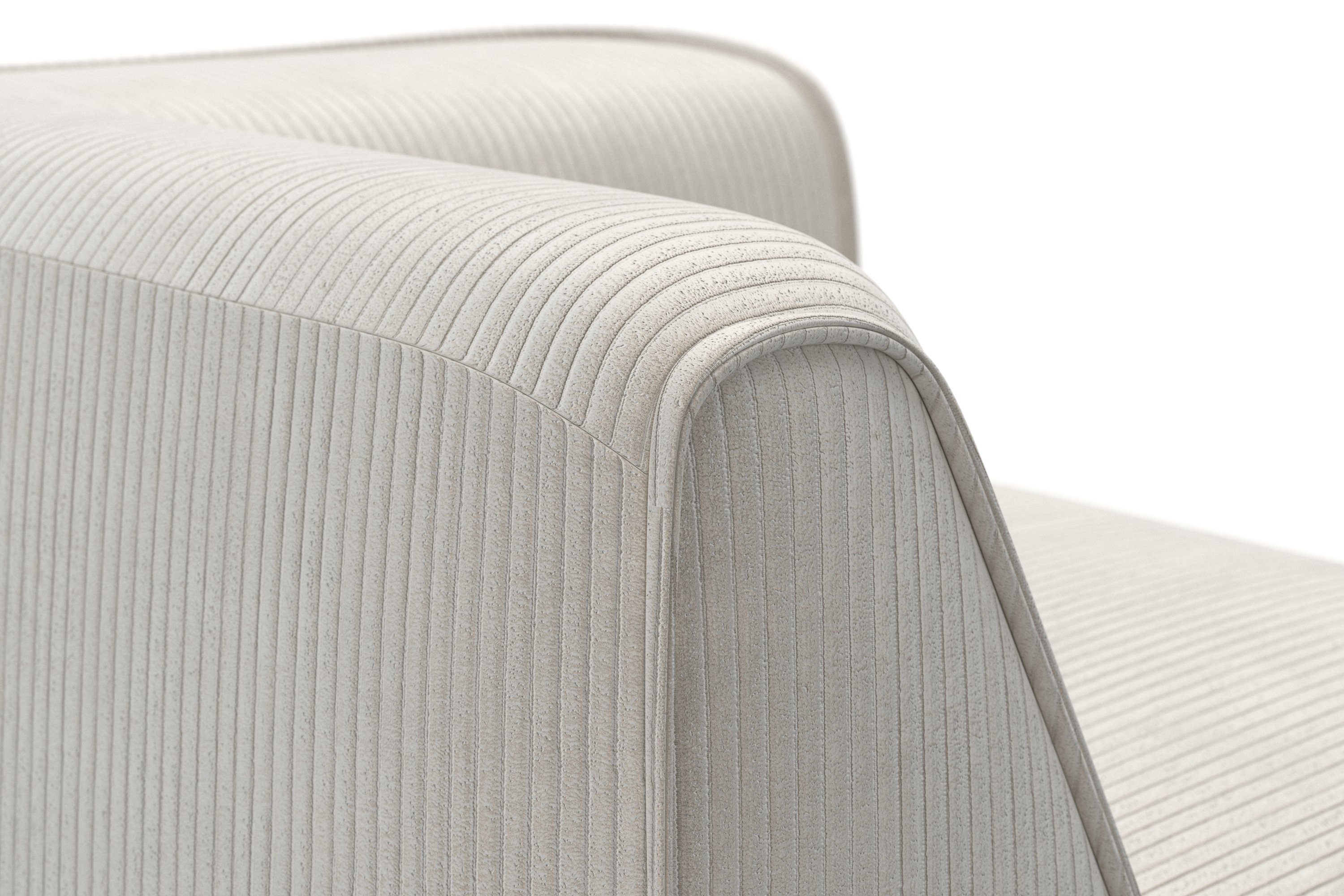 RAUM.ID Fauteuil Merid sofa-hoekelement, afmetingen B/D/H: 109/97/46 cm als module of apart te gebruiken, voor individuele samenstelling