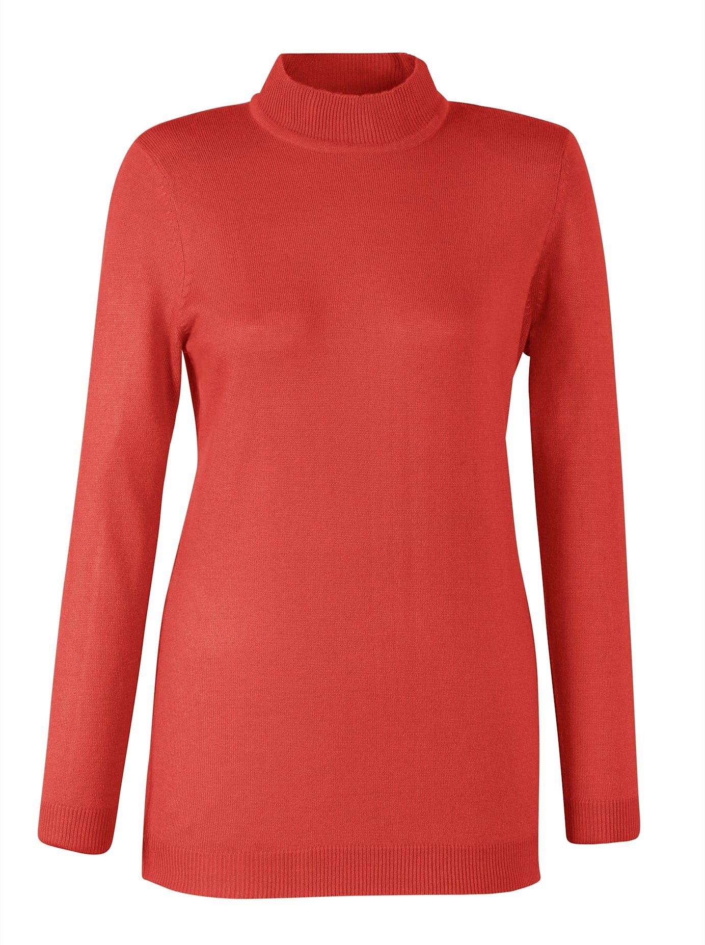 Classic Basics Trui met staande kraag Trui