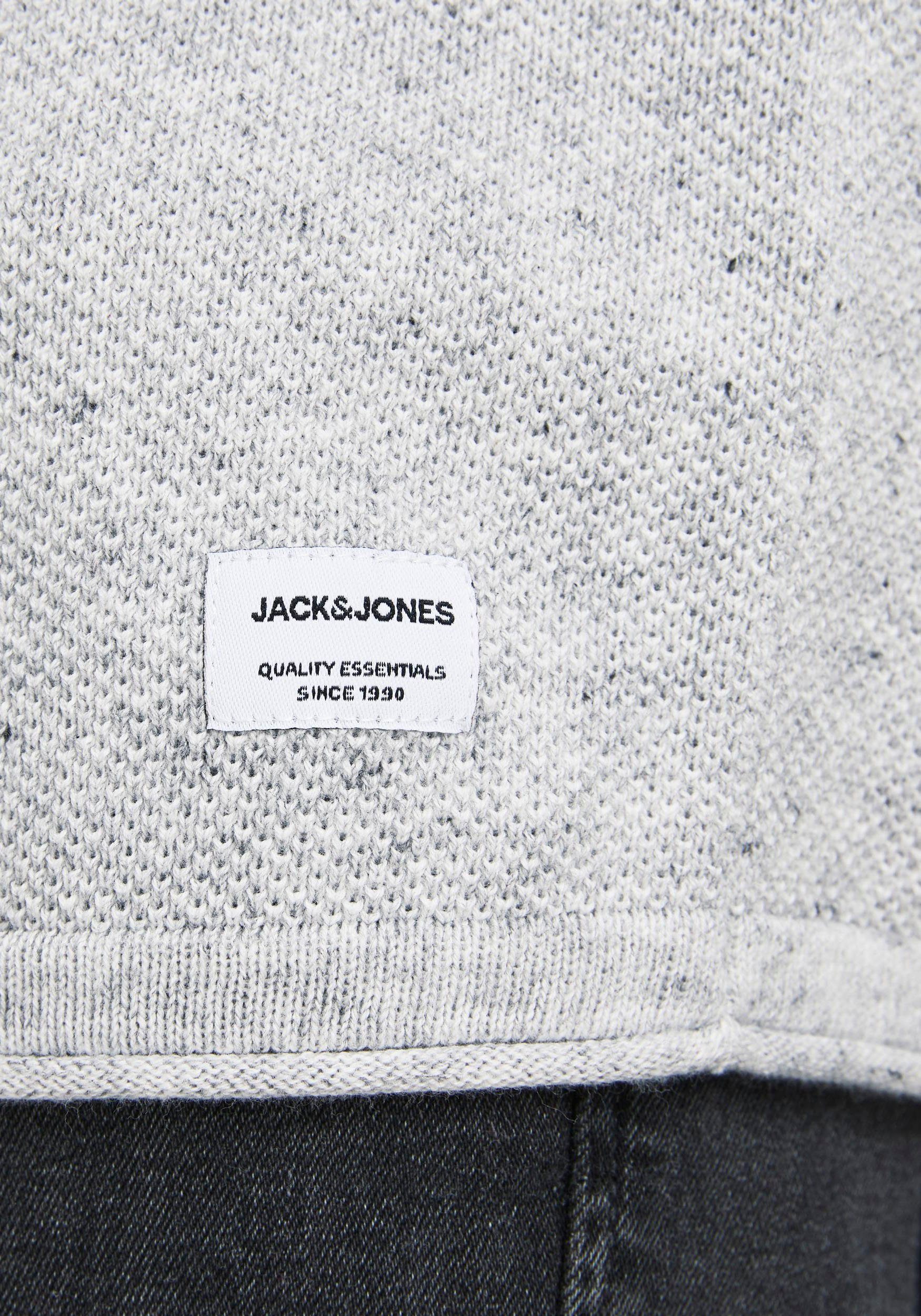 Jack & Jones Trui met ronde hals JJEHILL Effen trui met aangenaam draagcomfort