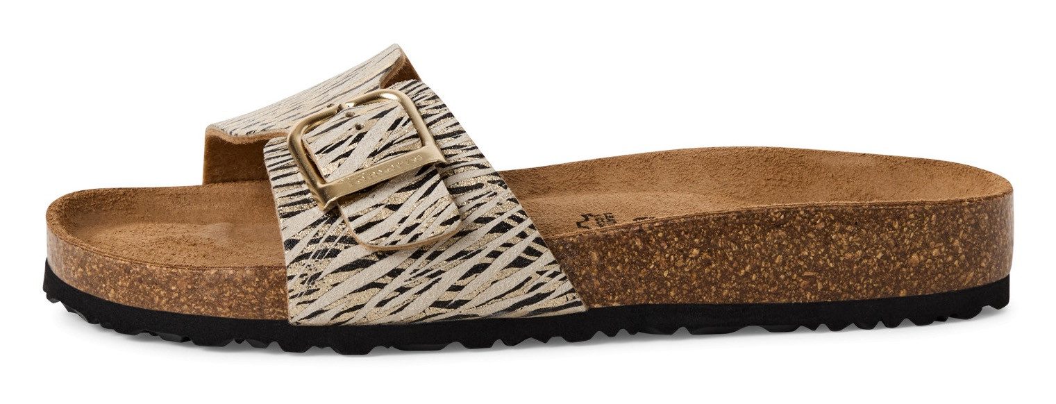 Tamaris Slippers Corra , zomerschoen, slippers met verstelbare gesp