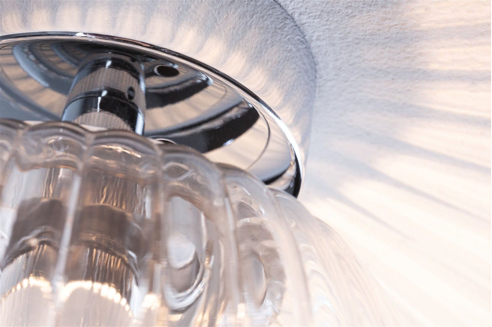 Paulmann Plafondlamp Ruya IP44 E14 230V max. 20W Glas, Chroom (1 stuk)