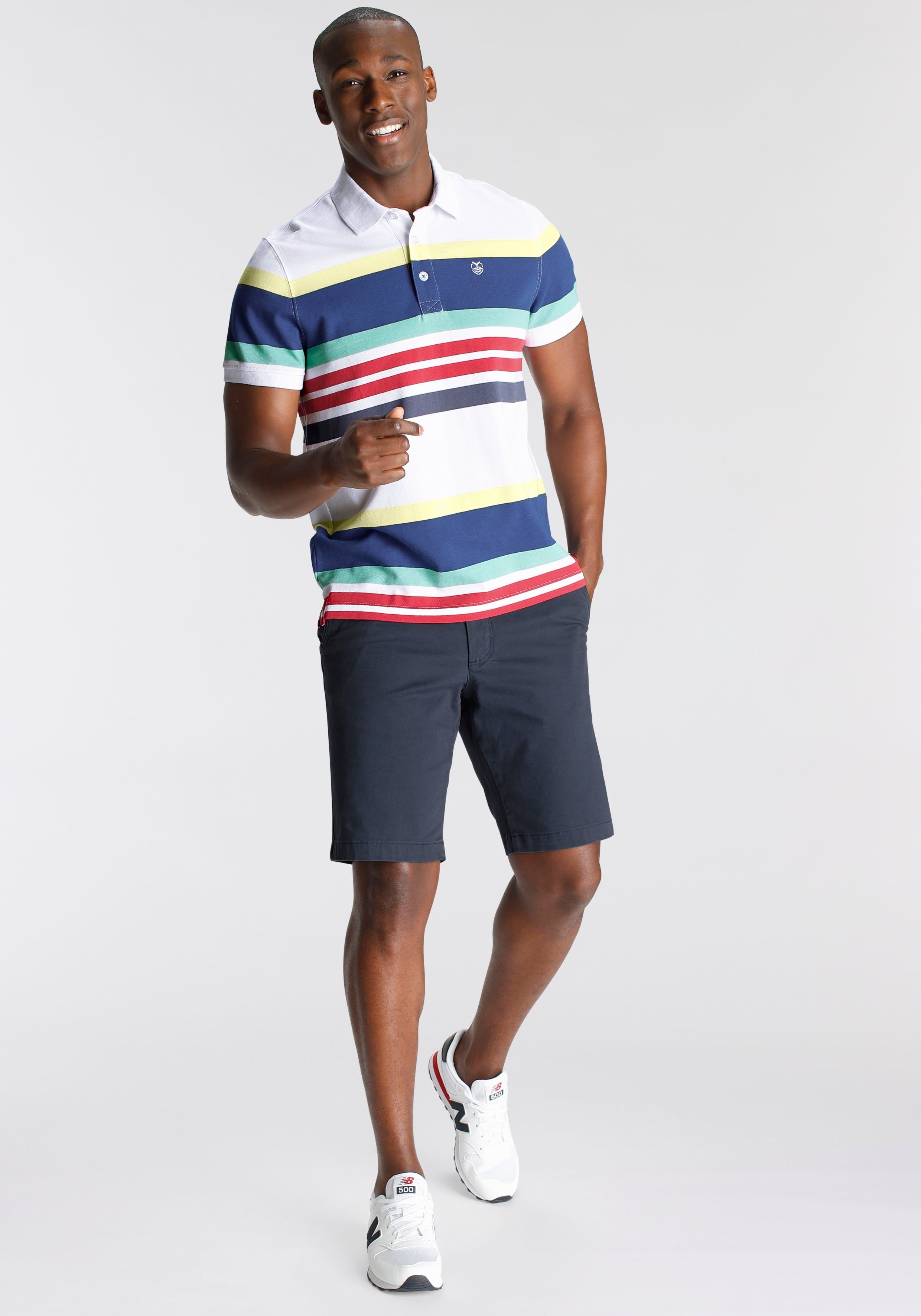 DELMAO Poloshirt Korte mouwen, met polokraag, van piqué-stof, van 100% katoen