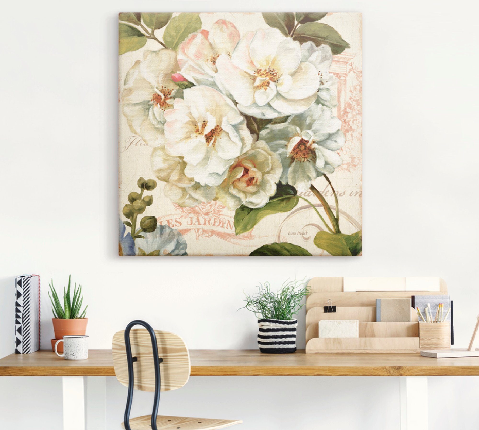 Artland Artprint Tuin III als artprint op linnen, poster in verschillende formaten maten