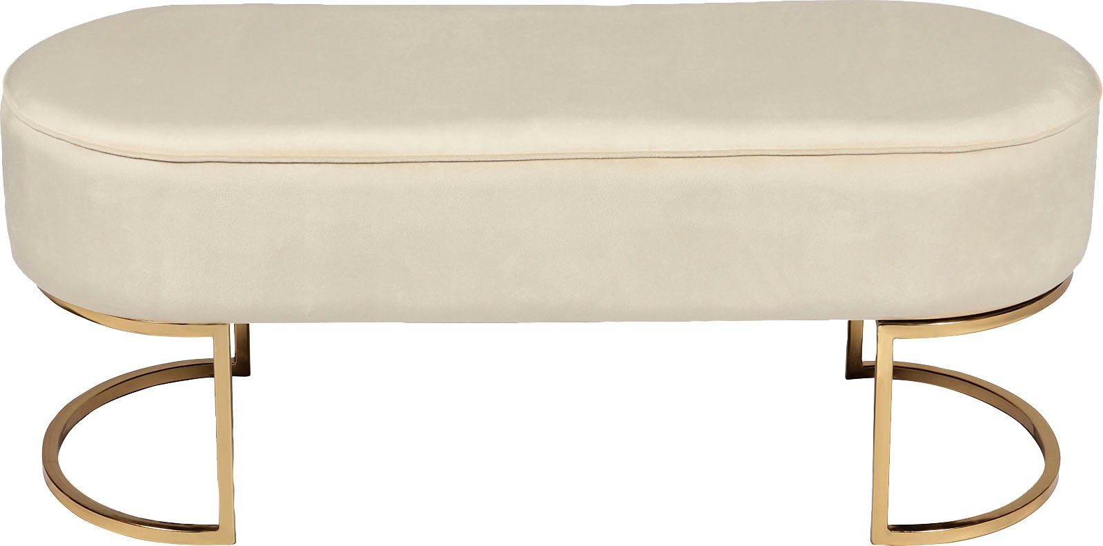 Kayoom Zitbank Athea, comfortabele bekleding met maximaal zitcomfort comfortabel, elegant, zachte stofbekleding, verschillende kleurvarianten (1 stuk)