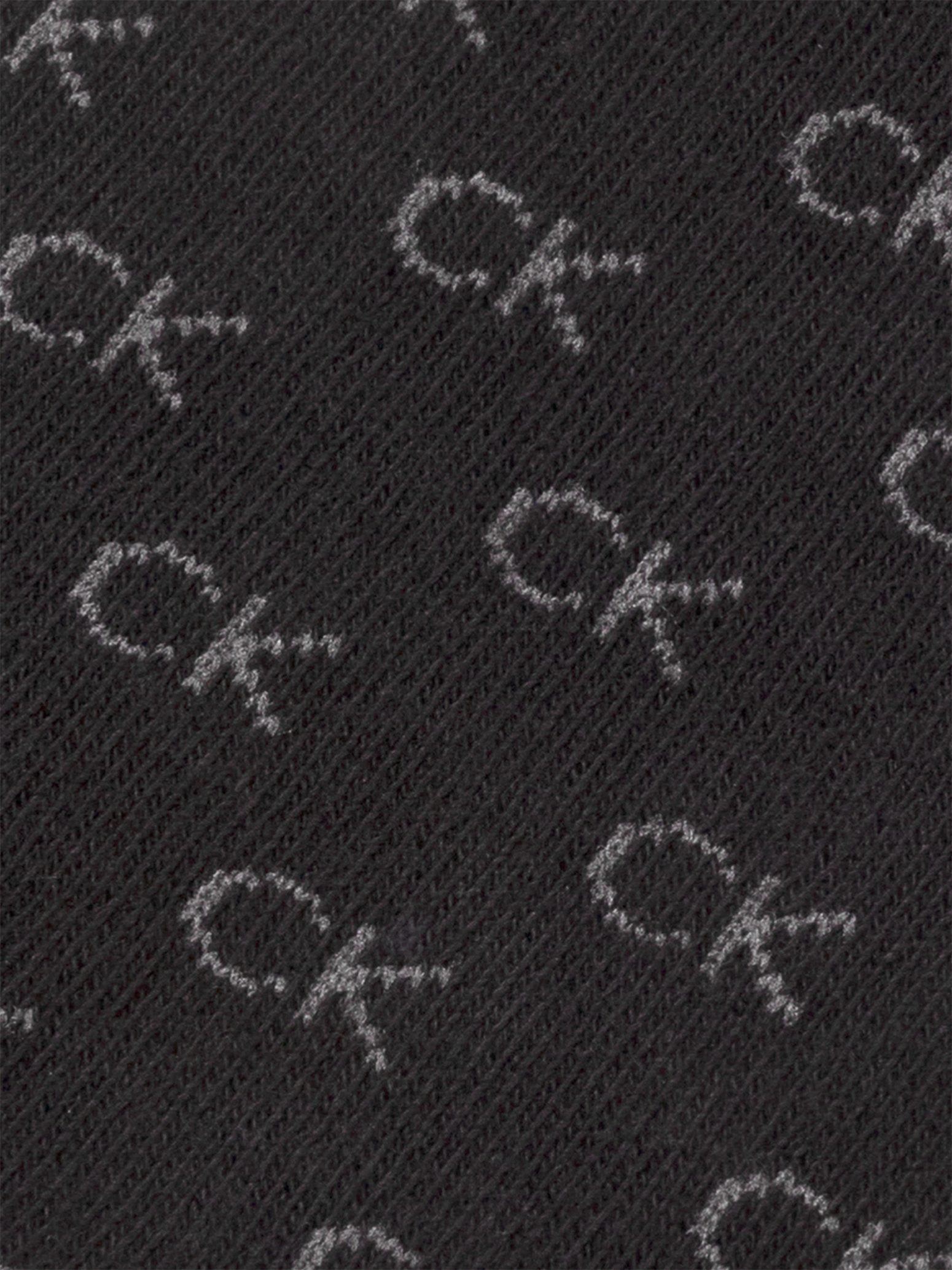 Calvin Klein Jeans Sneakersokken CK MEN SNEAKER 2P ALL OVER LOGO 2 liter, rechthoekig, stapelrand, ovenbestendig, lekvrij (2 paar)