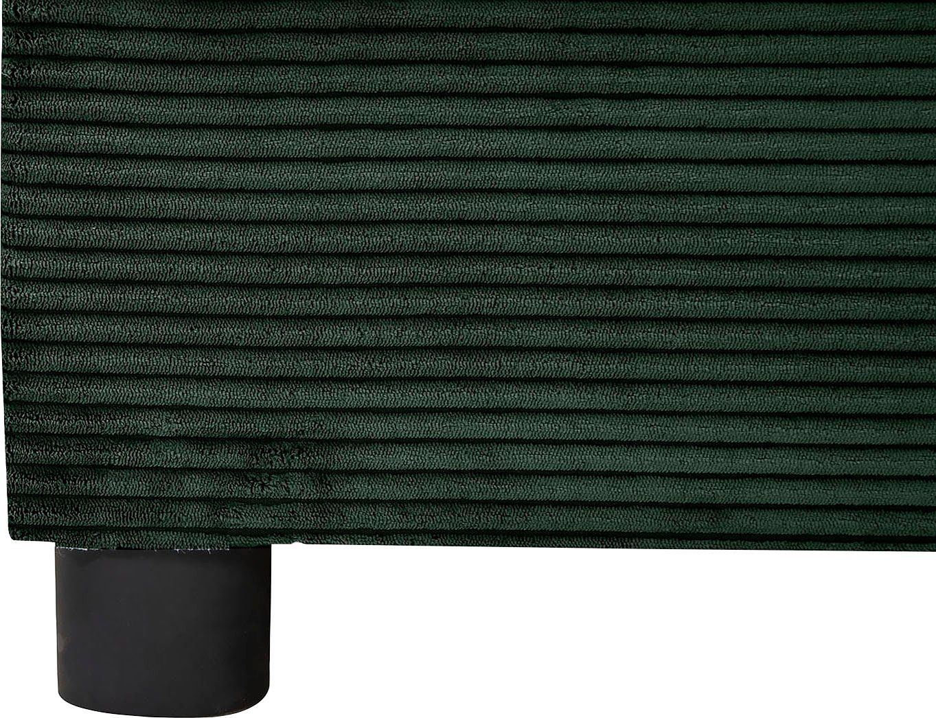 COLLECTION AB Hoekbank Parma L-vorm met slaapfunctie en bedlade, inclusief kussens, bonell-federkern
