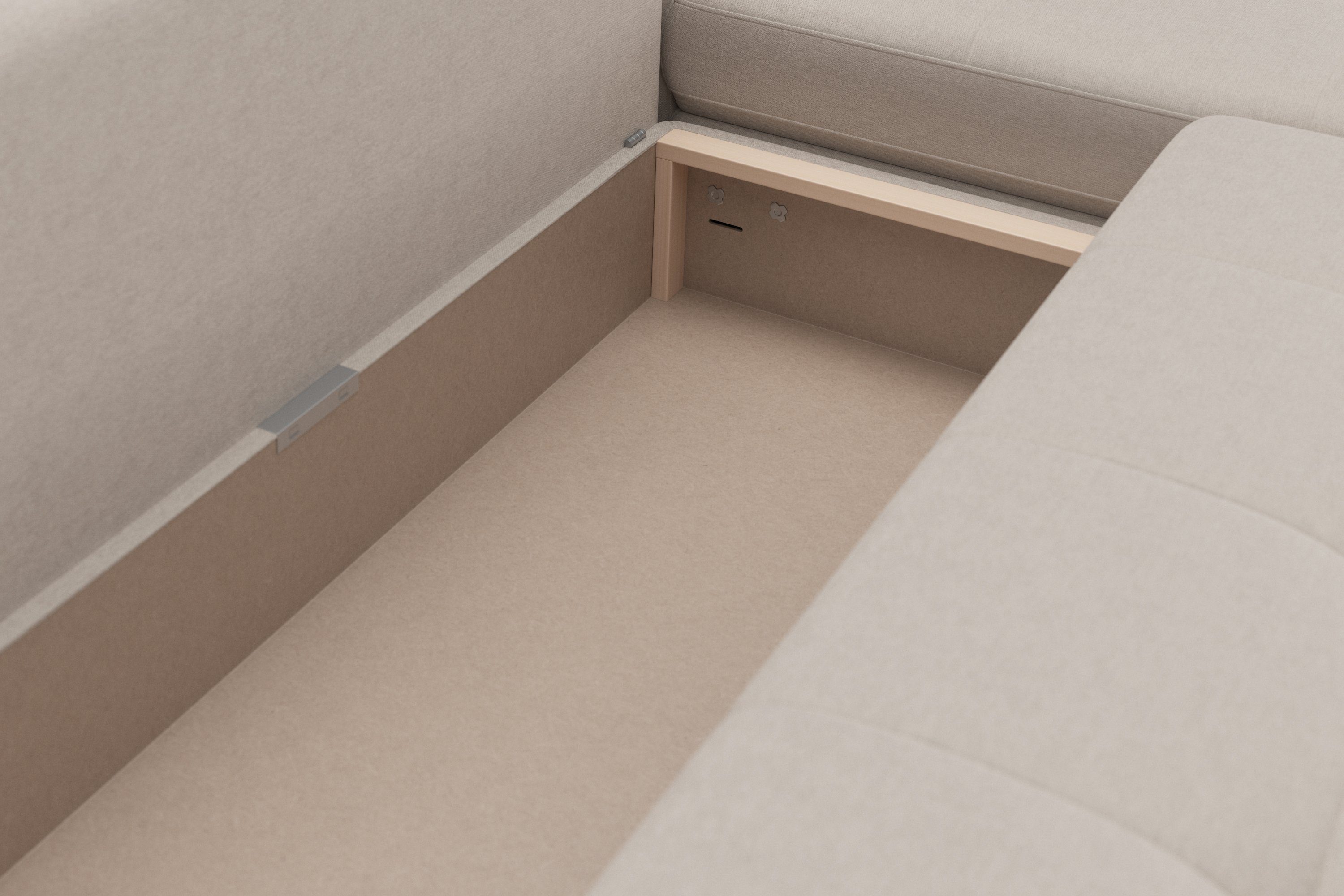 sit&more Zithoek Latigo U-vorm met mega-récamier, naar keuze met slaapfunctie en bedkist