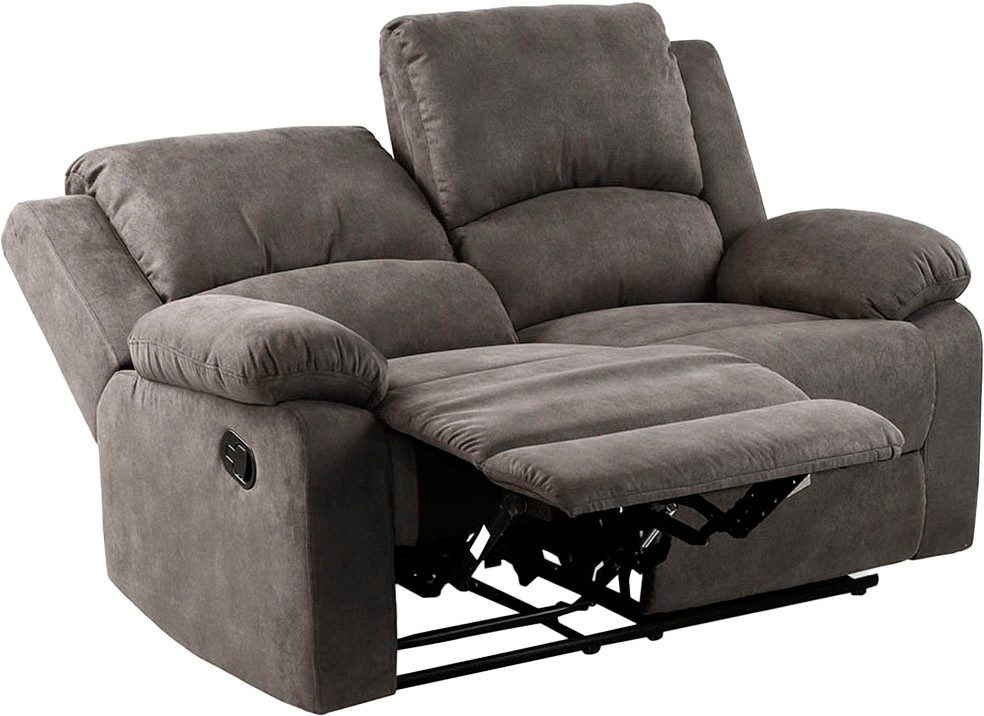 Jockenhöfer Gruppe 2-zitsbank Dakota Ligfunctie met halfautomatische relaxfunctie, TFK bekleding